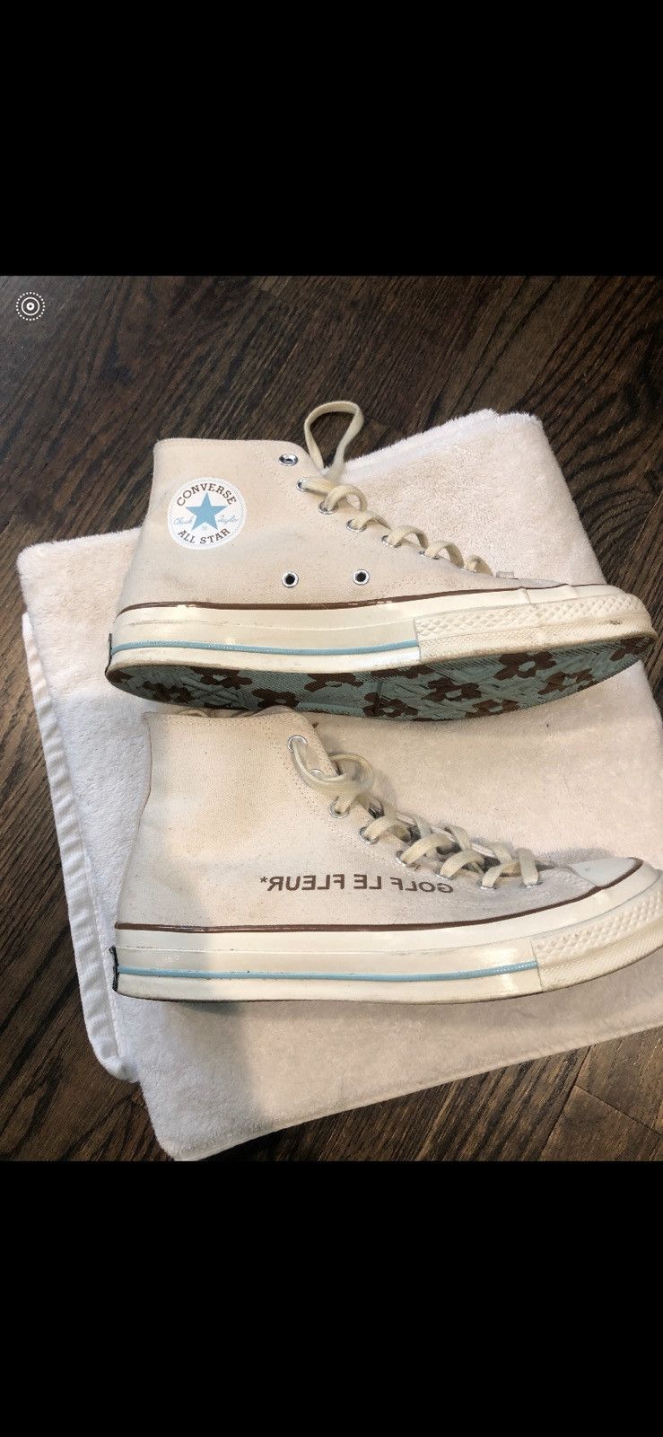 Golf Wang Golf le fleur converse white Size US 9 / EU 42 - 2 Thumbnail