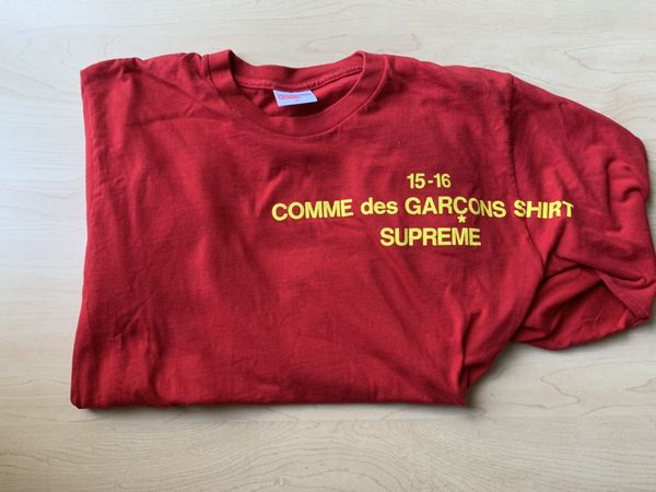 Supreme Supreme x Comme Des Garcons Long Sleeve Tee