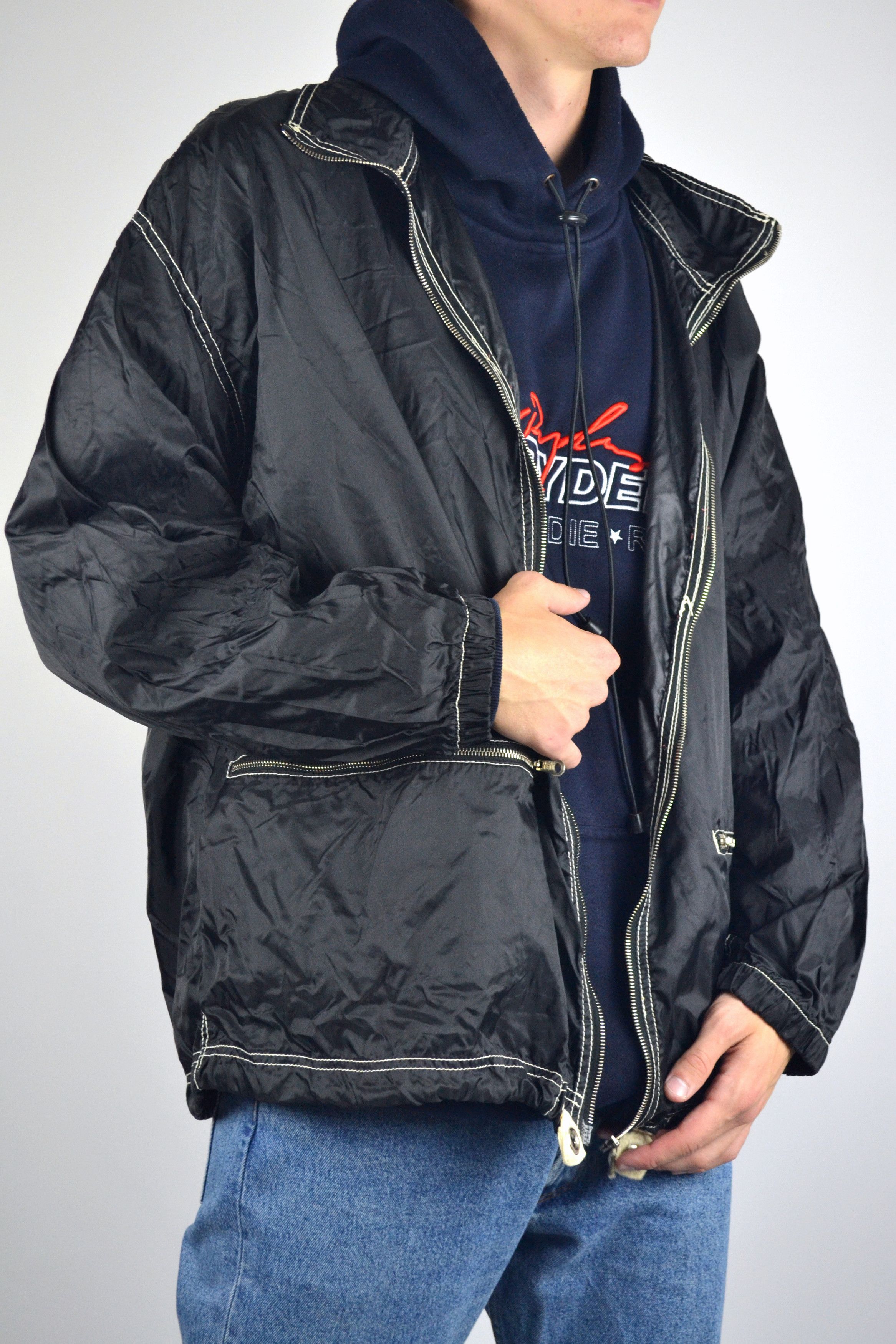 Italian Designers × Ski × Streetwear 90s Vintage Jet Set The Wave Ski Nylon  Coach Jacket | Grailed