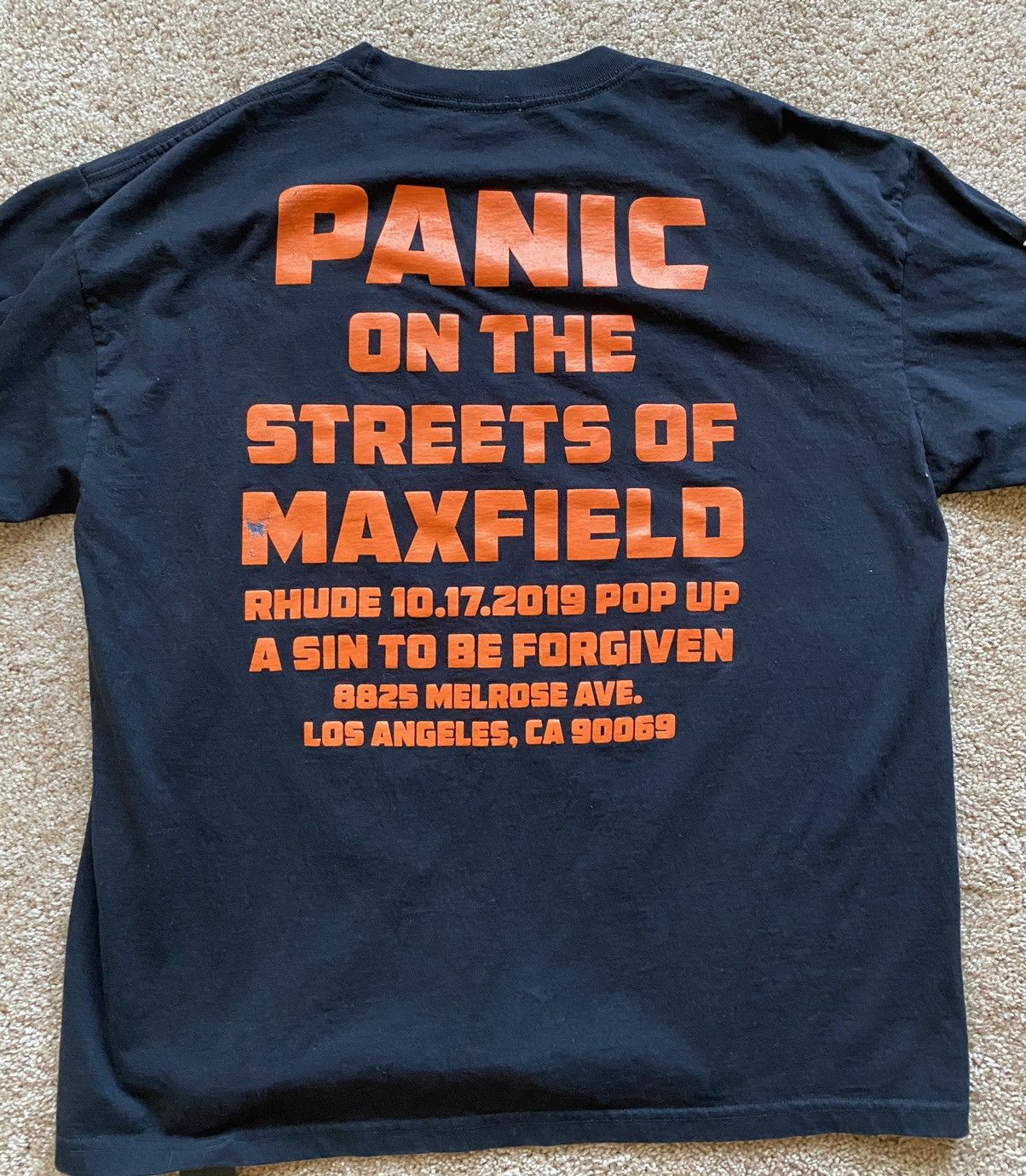 Maxfield Los Angeles × Rhude Rhude x Maxfield Launch Long Sleeve T-Shirt. Size US XL / EU 56 / 4 - 3 Thumbnail