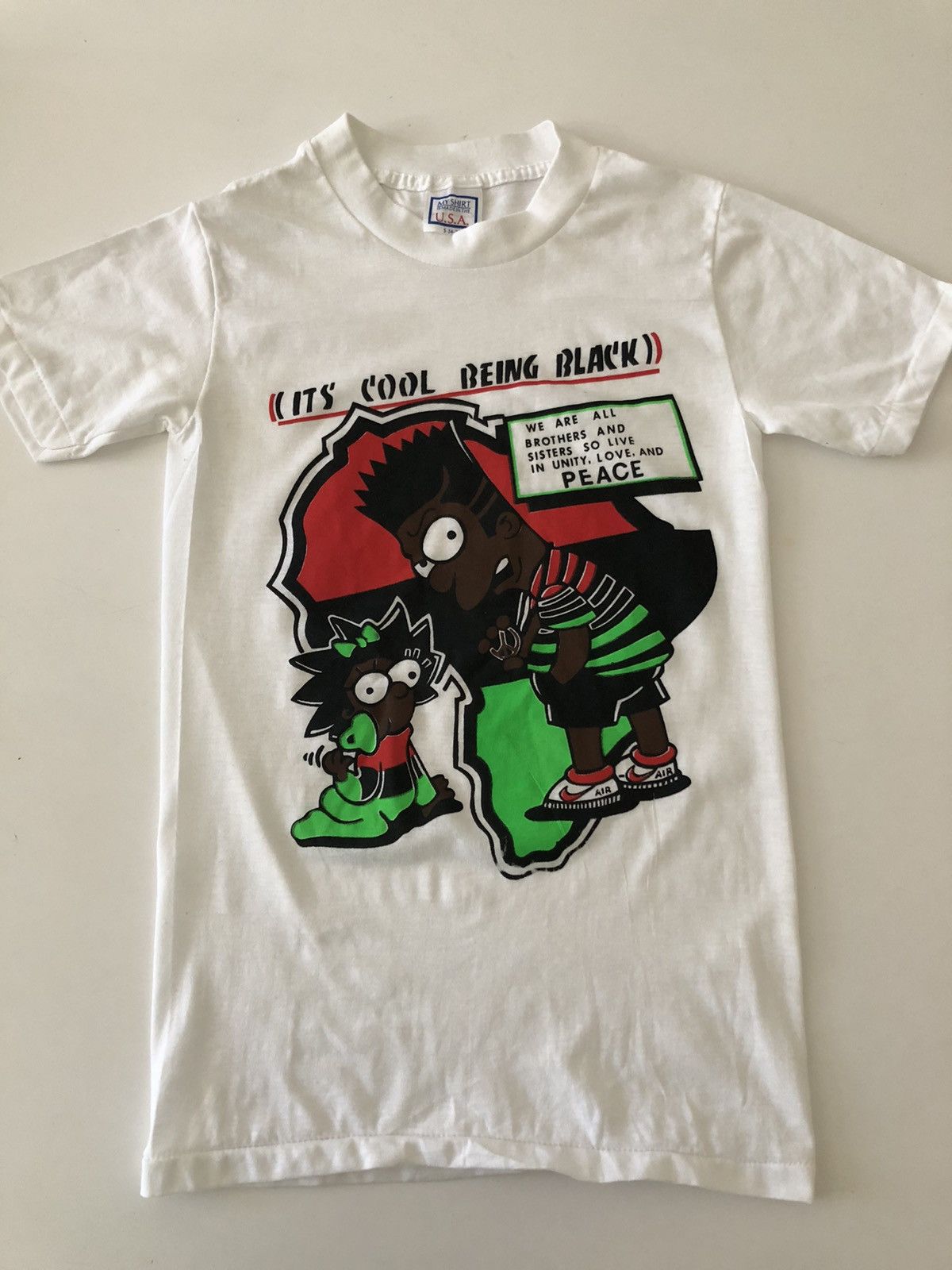 Vintage Vintage 90s Deadstock Black Bart Simpson Black Heritage Tee Size US XS / EU 42 / 0 - 3 Thumbnail