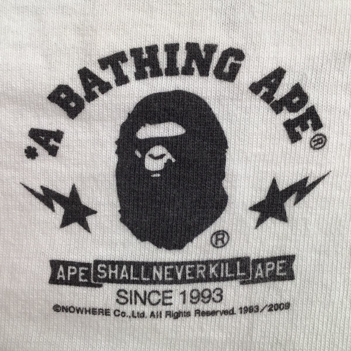 Bape BAPE Gold glitter print CROWN big head T-shirt Size US M / EU 48-50 / 2 - 5 Thumbnail
