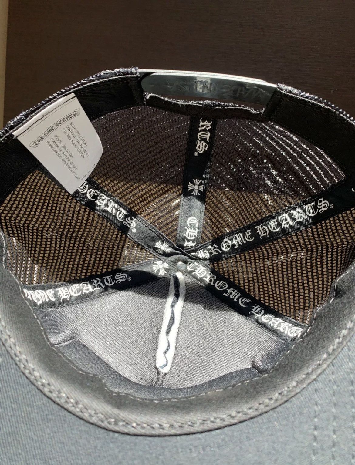 Chrome Hearts NEW “CH” Hollywood USA Trucker Hat Black LOS ANGELES Size ONE SIZE - 3 Thumbnail