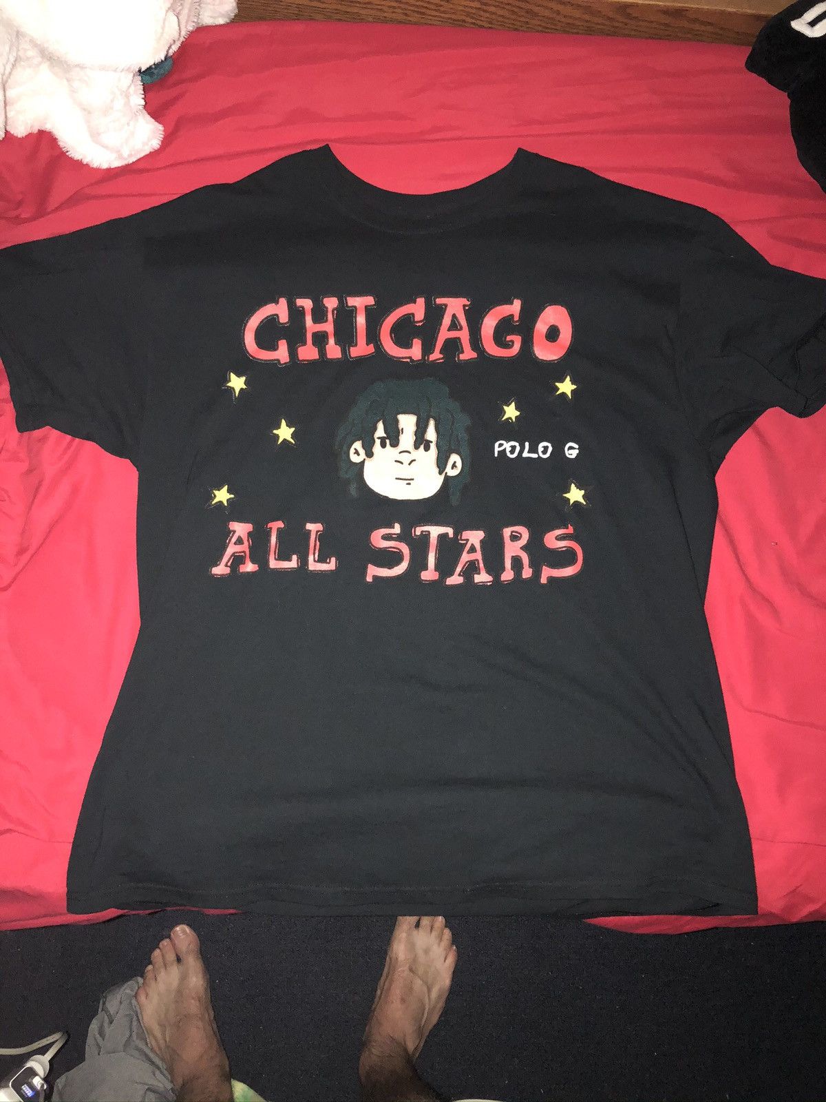 Tour Tee Polo G Capalot Apparel The G.O.A.T. Chicago all Star Shirt