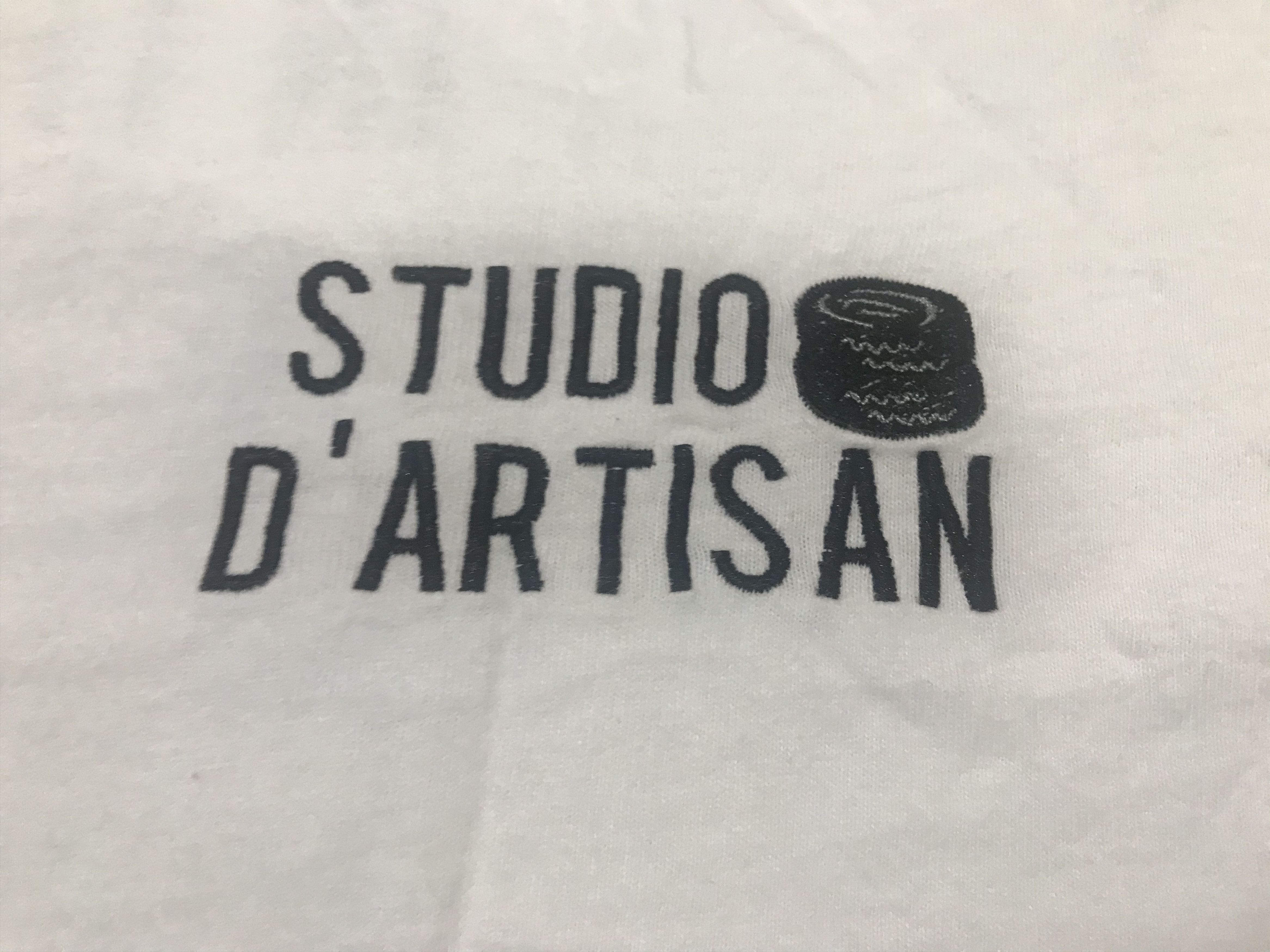 Studio D'Artisan Studio D'Artisan White Tshirt Size US L / EU 52-54 / 3 - 3 Thumbnail