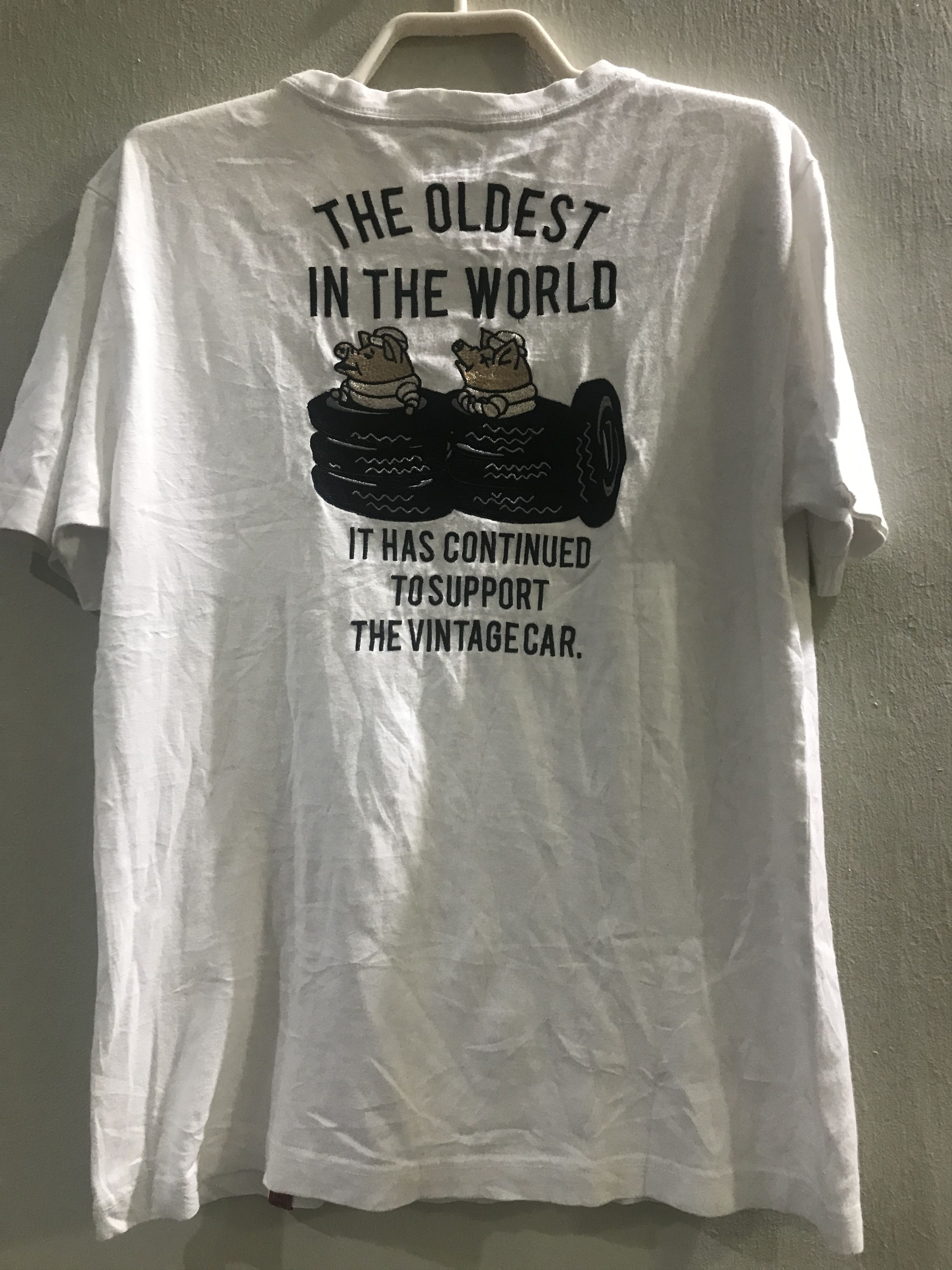 Studio D'Artisan Studio D'Artisan White Tshirt Size US L / EU 52-54 / 3 - 2 Thumbnail