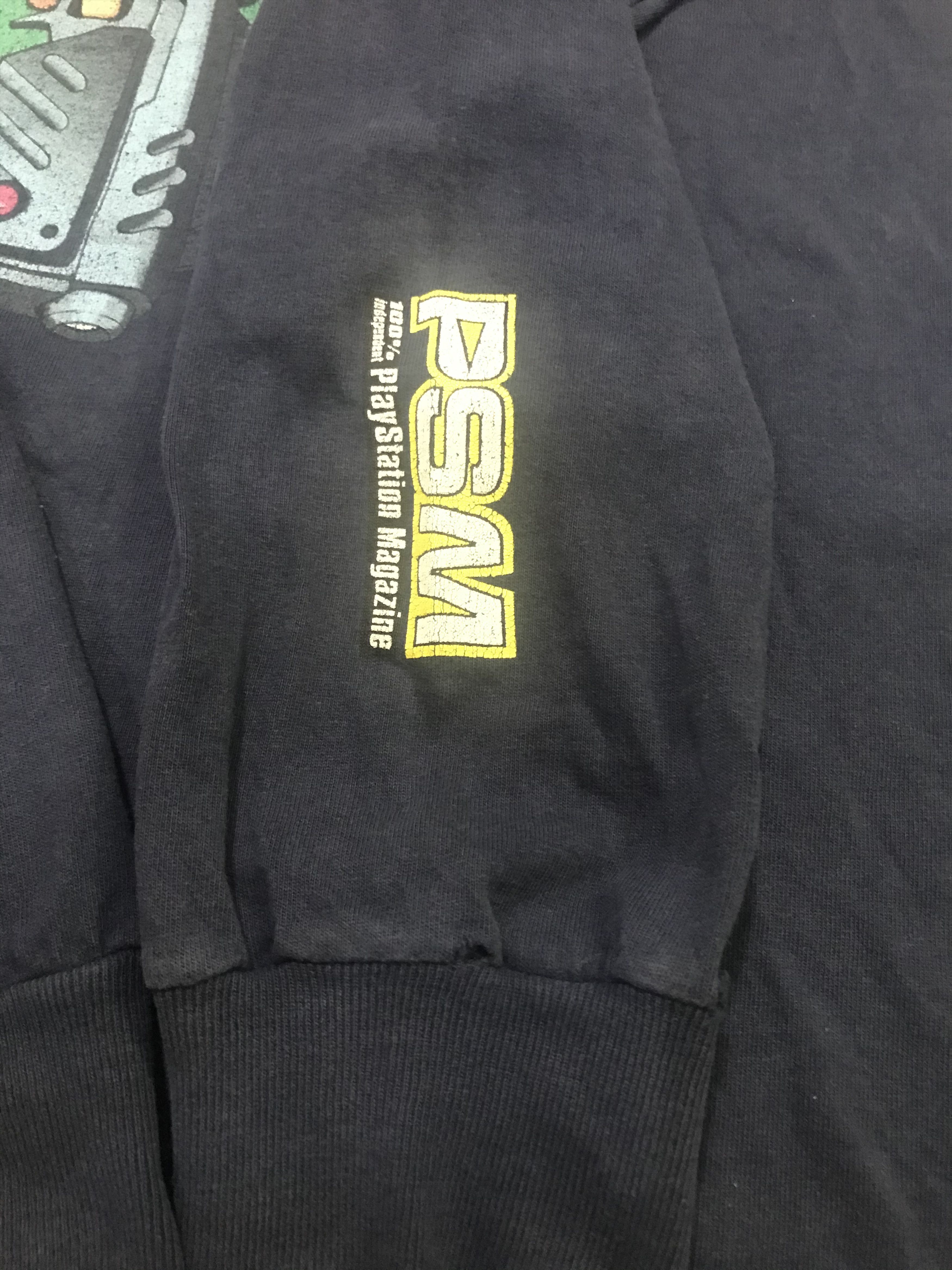 Playstation VTG 90's PSM: 100% Independent PlayStation Magazine Tshirt Size US L / EU 52-54 / 3 - 8 Thumbnail