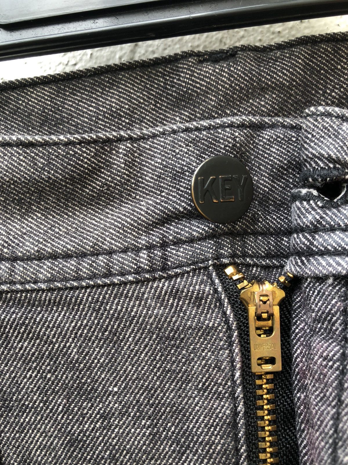 Vintage KEY Japan Two Tones Denim Work Pant Size US 32 / EU 48 - 4 Thumbnail