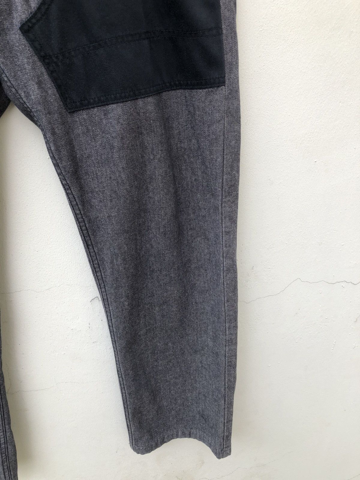 Vintage KEY Japan Two Tones Denim Work Pant Size US 32 / EU 48 - 7 Thumbnail