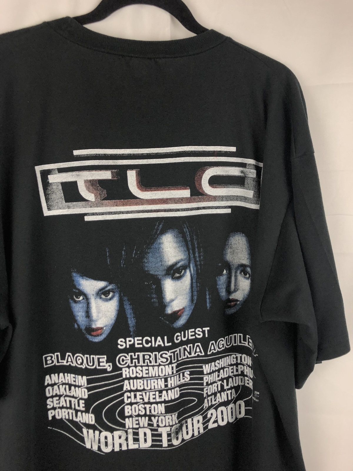 Vintage Vintage 2000 TLC fanmail tour shirt | Grailed