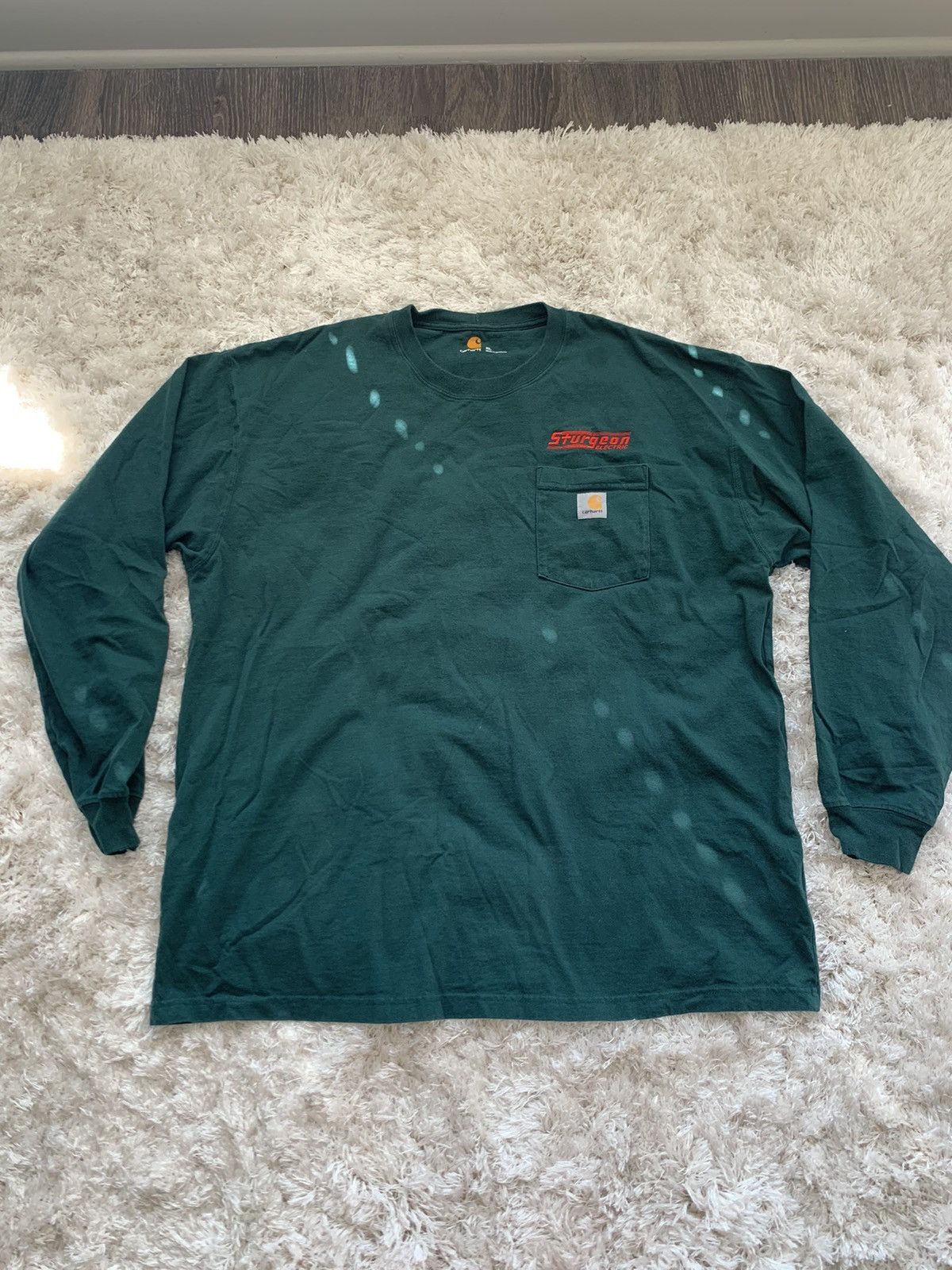 Carhartt × Vintage Sturgeon Electric Embroidered Carhartt Size US XL / EU 56 / 4 - 1 Thumbnail