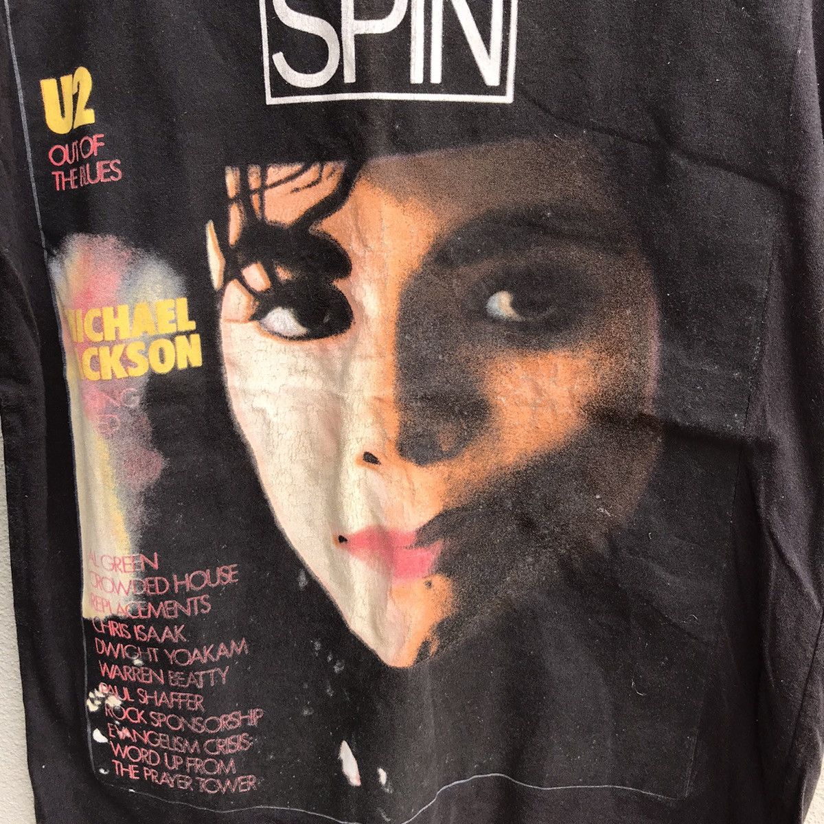 Band Tees × Vintage SPIN magazine michael jackson cover tee Size US S / EU 44-46 / 1 - 3 Thumbnail