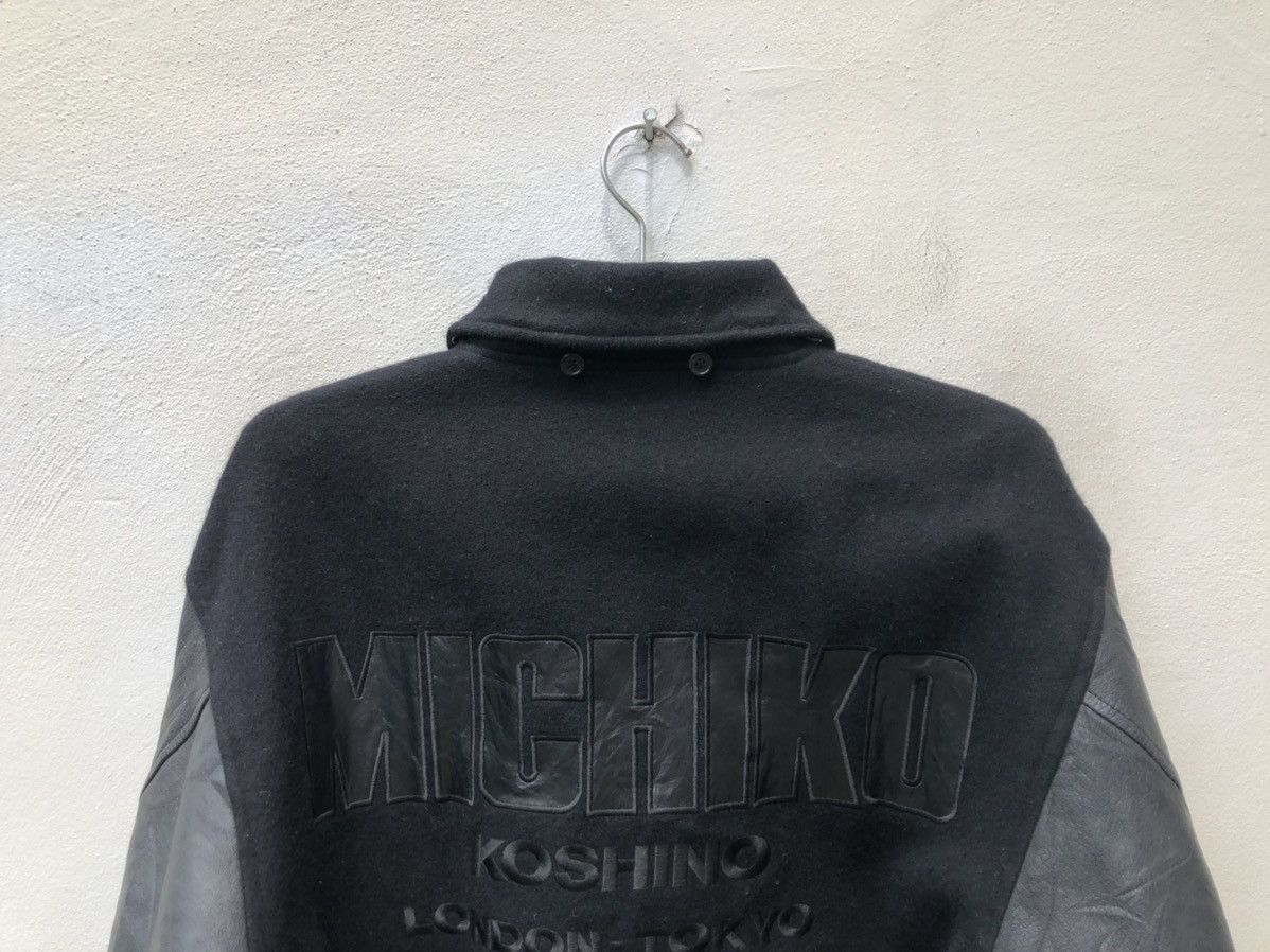 Michiko Koshino London 80s Michiko Koshino London Cargo Pocket Varsity Jacket Size US M / EU 48-50 / 2 - 3 Thumbnail