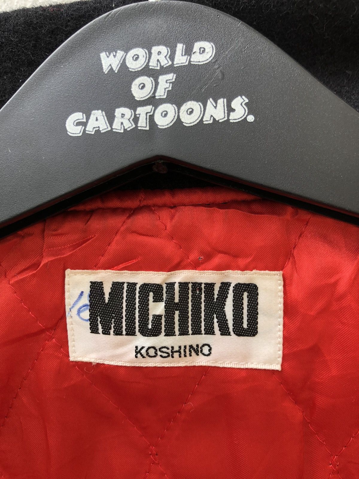 Michiko Koshino London 80s Michiko Koshino London Cargo Pocket Varsity Jacket Size US M / EU 48-50 / 2 - 13 Thumbnail
