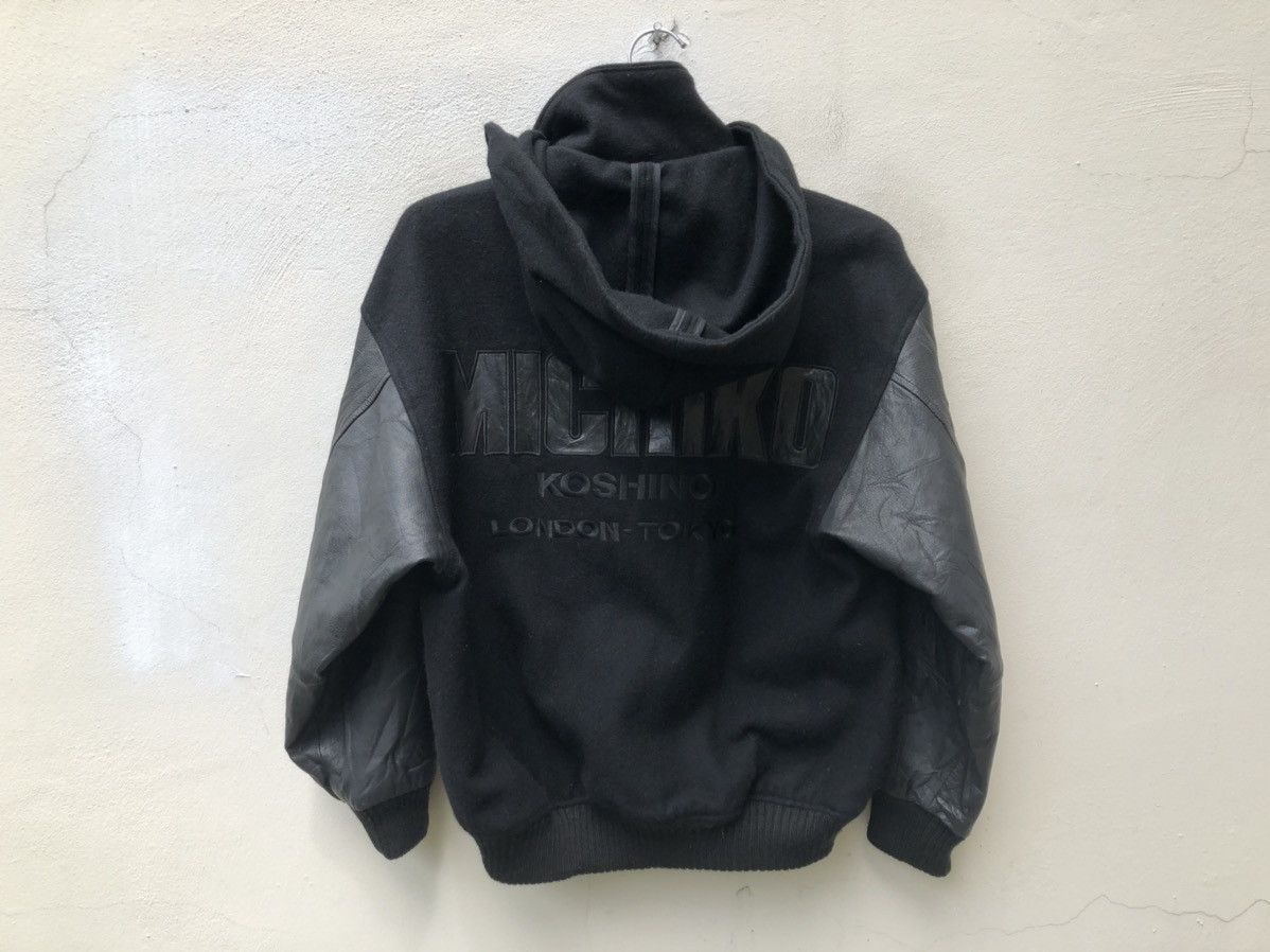 80s Michiko Koshino London Cargo Pocket Varsity Jacket