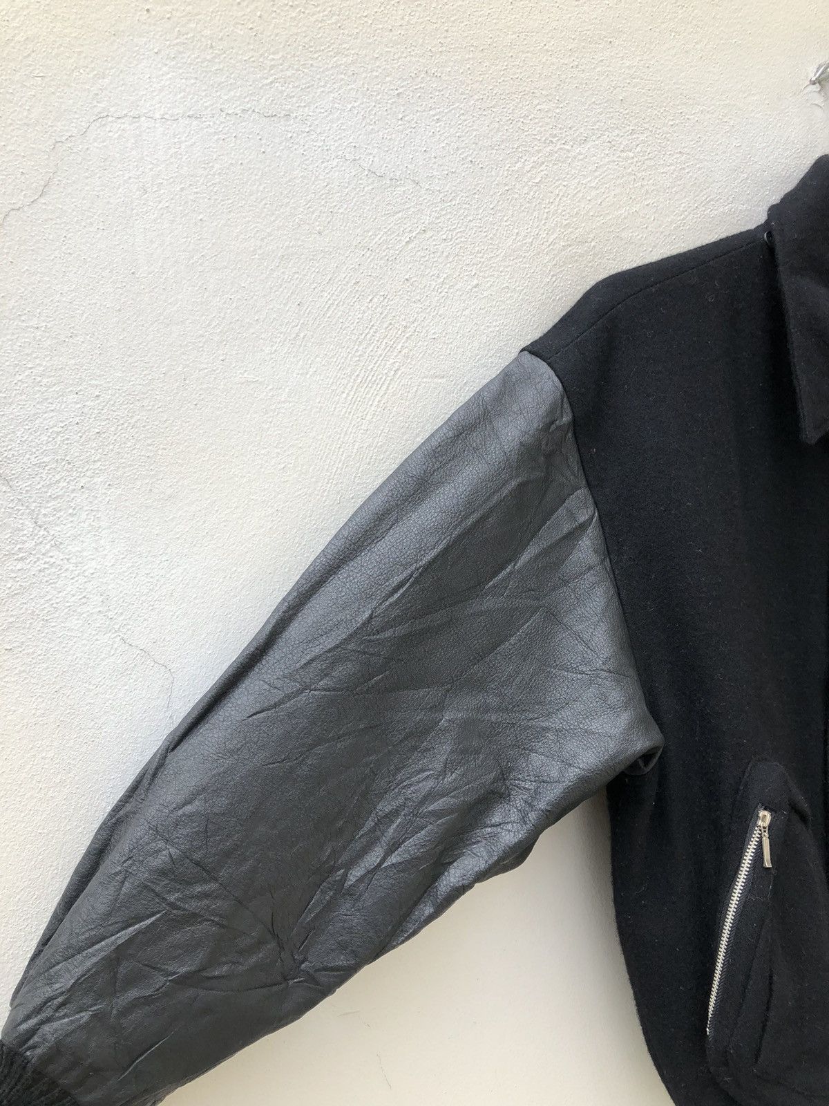 Michiko Koshino London 80s Michiko Koshino London Cargo Pocket Varsity Jacket Size US M / EU 48-50 / 2 - 11 Thumbnail