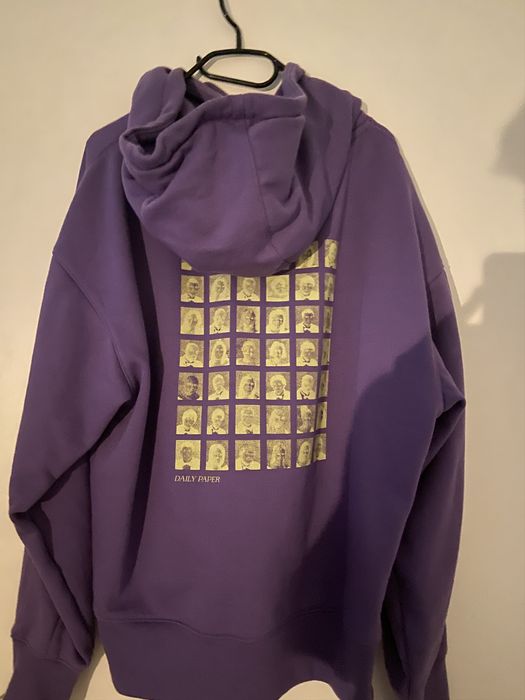 Daily paper purple online hoodie