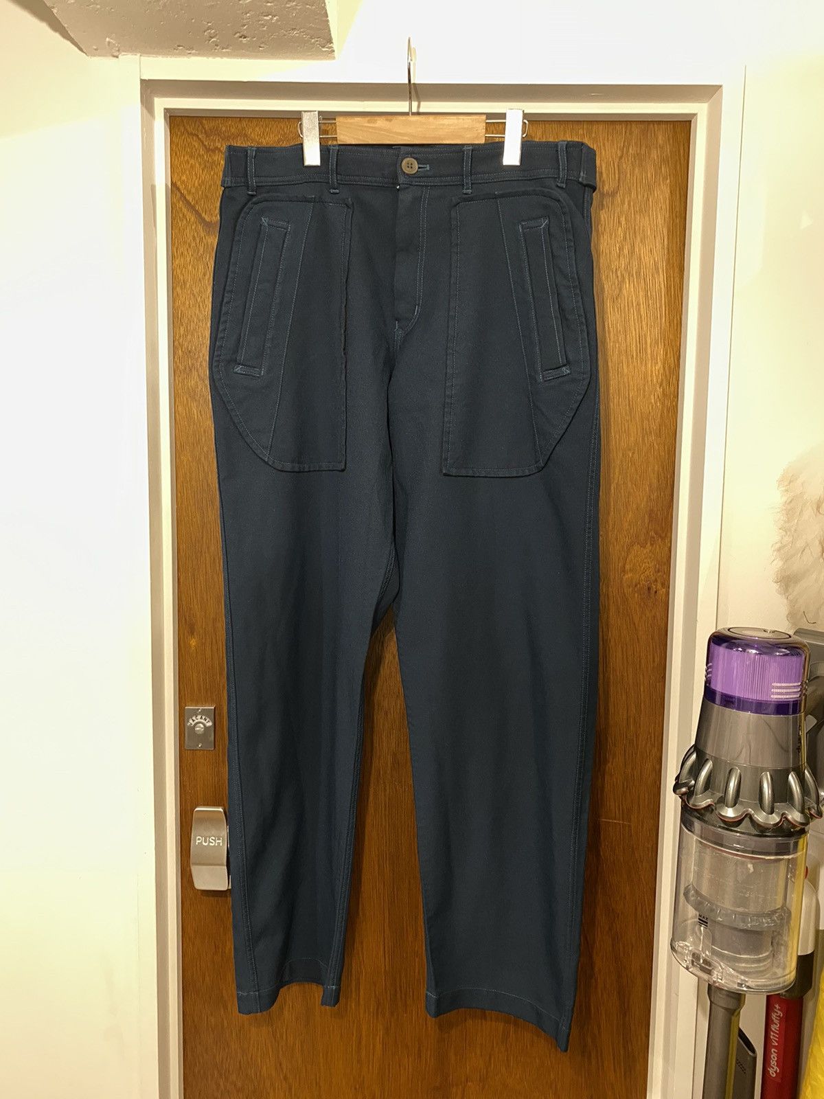 Comme des Garcons SHIRT Teal Blue Fatigue Pants Size US 34 / EU 50 - 1 Thumbnail