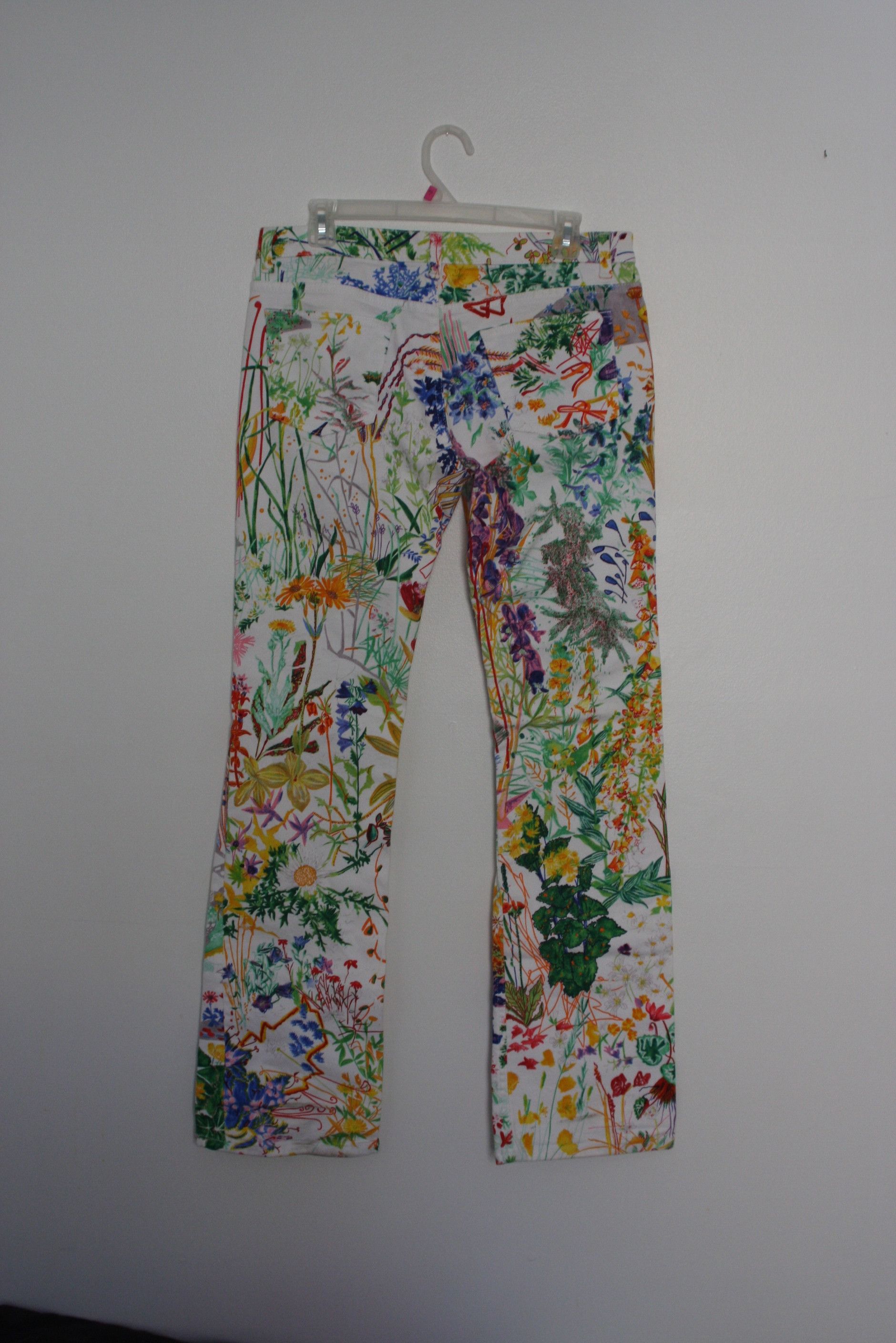 SS04 Floral Bootcut Denim
