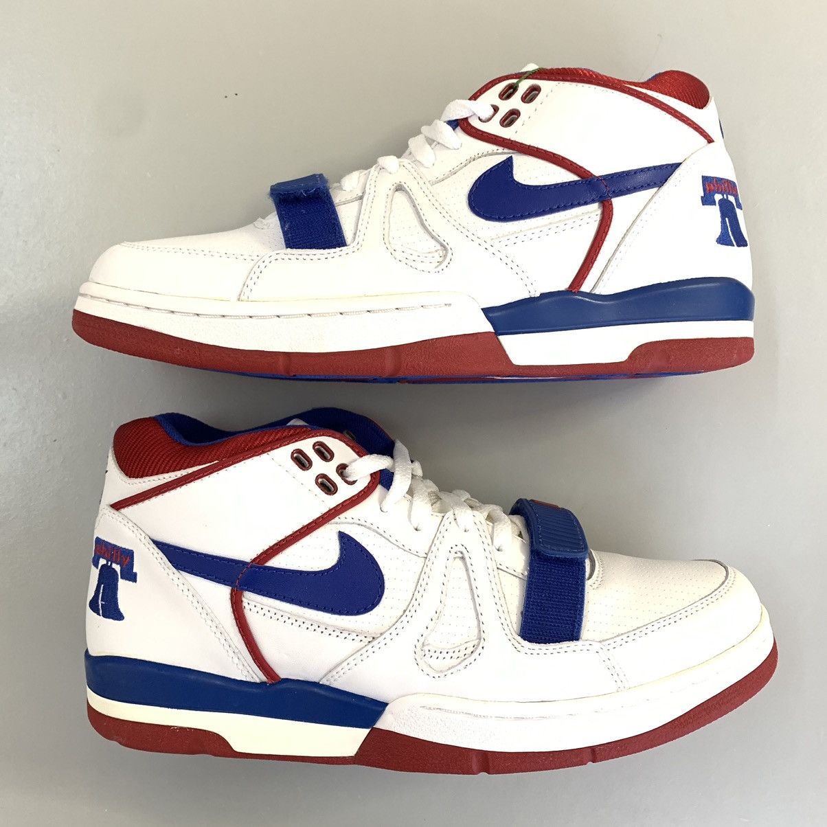 Nike Air Alpha Force 2 White Royal Blue Varsity Red Philly Grailed