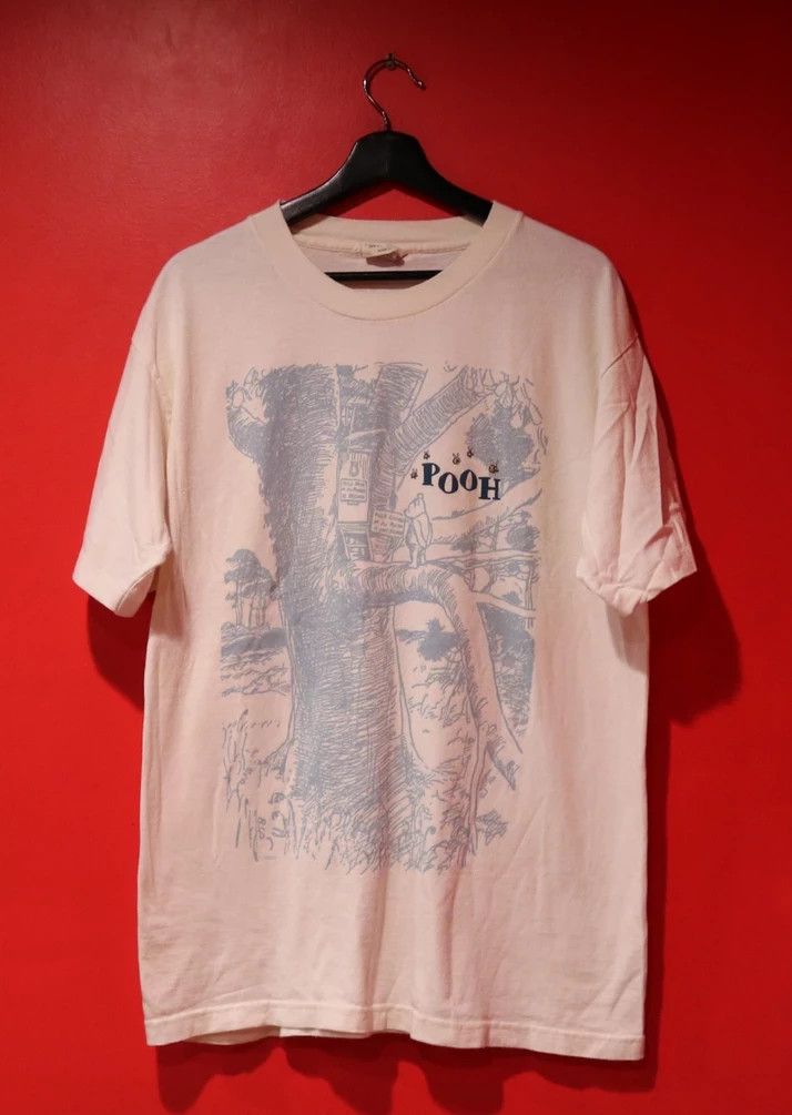 Vintage Vintage 1990s Winnie The Pooh Classic Pooh Disney Shirt Size US L / EU 52-54 / 3 - 1 Preview