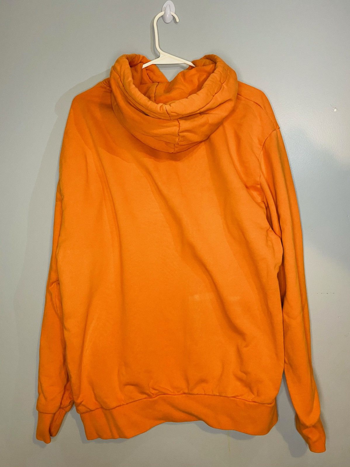 Fashion broke hoodie orange