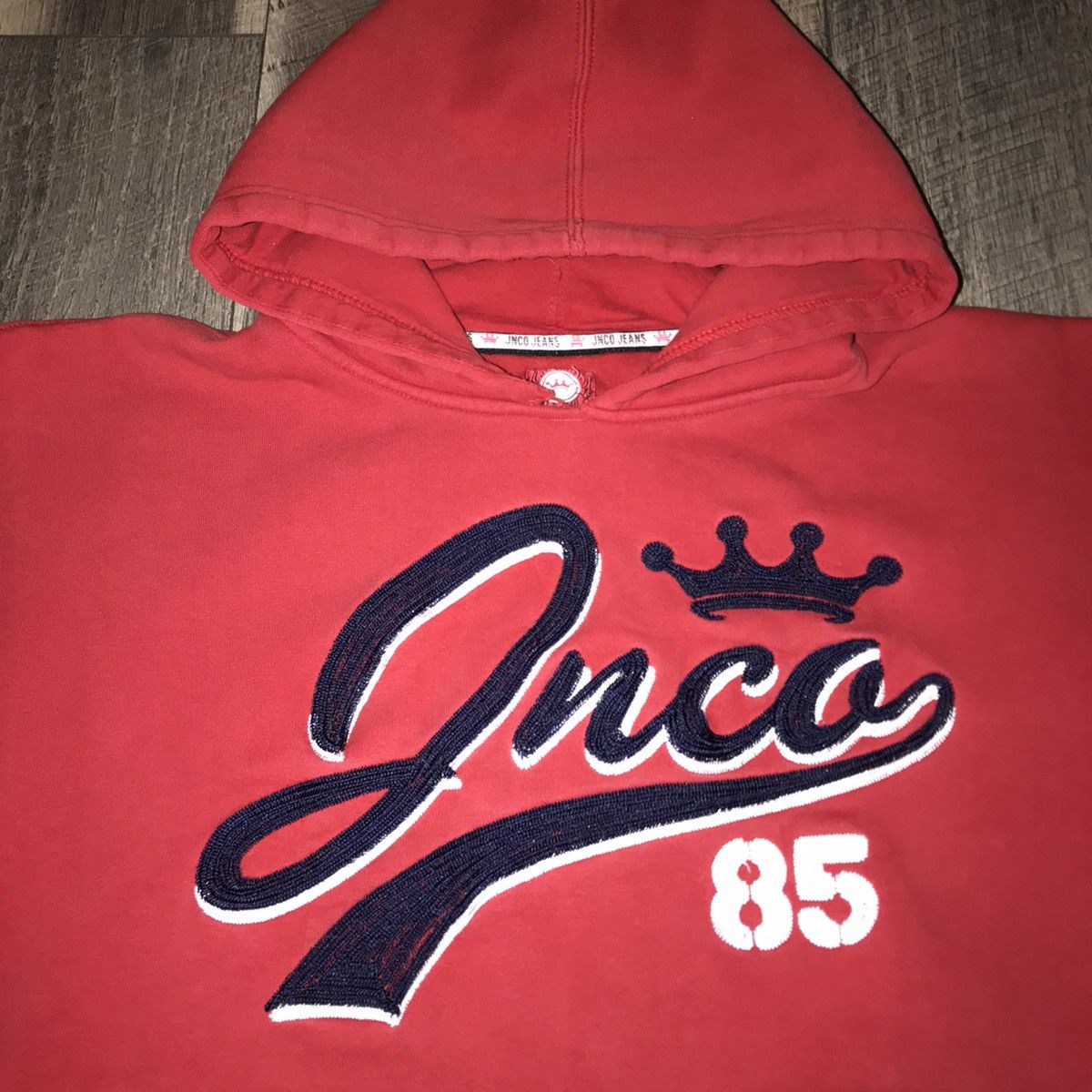 JNCO × Vintage JNCO Crown Chain Stitch Embroidered Size US L / EU 52-54 / 3 - 2 Thumbnail