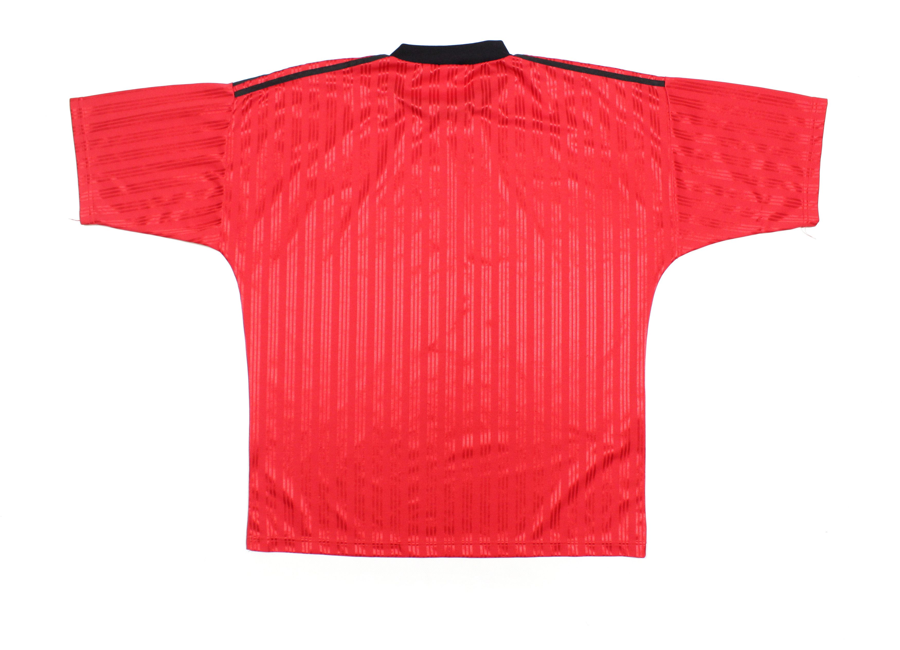 Adidas 90S Logo Polyester Sport T-Shirt Made in Italy Size US L / EU 52-54 / 3 - 2 Thumbnail