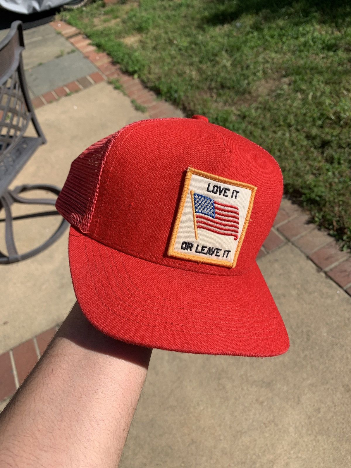 Love It Or Leave It Trucker Hat
