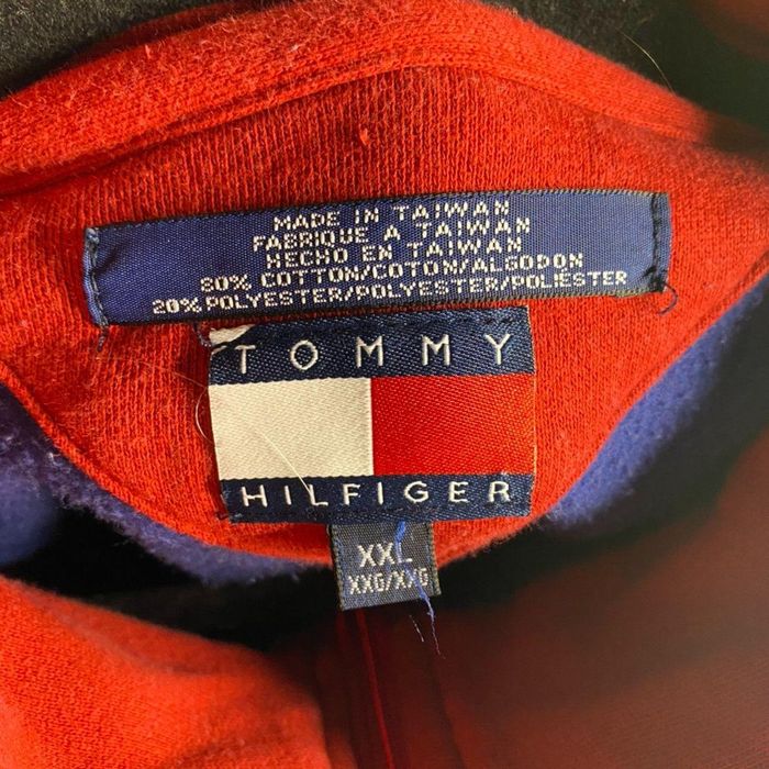 Vintage Hilfiger Athletics Quarter Zip XXL | Grailed