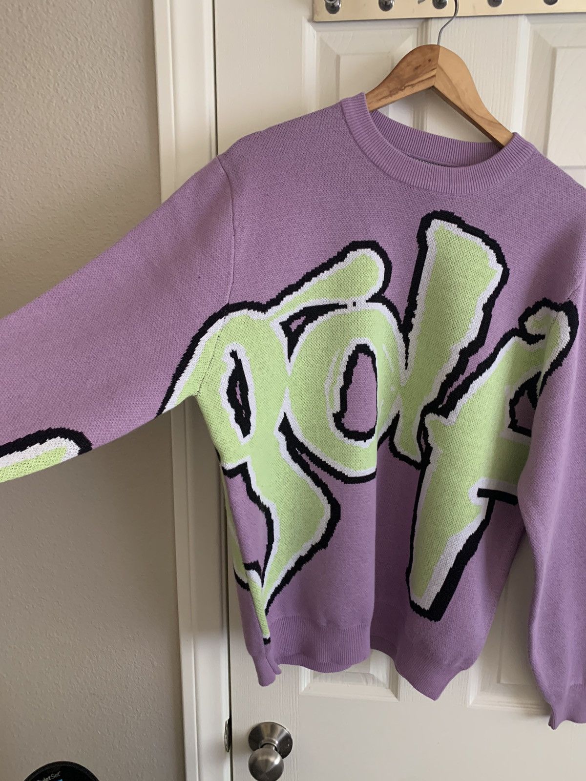 Golf Wang Golf Wang Lavender Safari Sweater M | Grailed