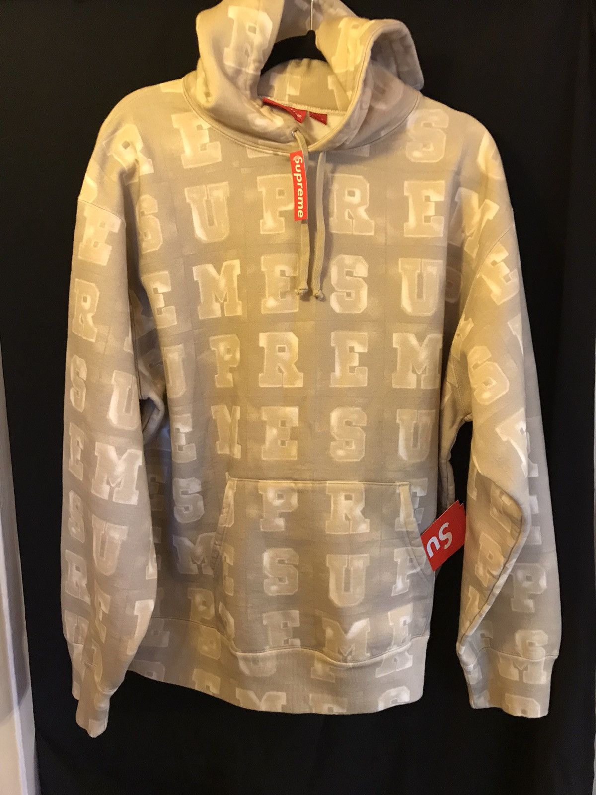 Supreme blocks hooded sweatshirt sale