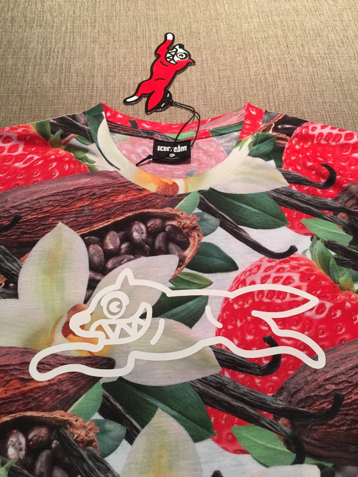 Icecream IceCream Strawberry Tee -(Size X-Large) Size US XL / EU 56 / 4 - 2 Thumbnail
