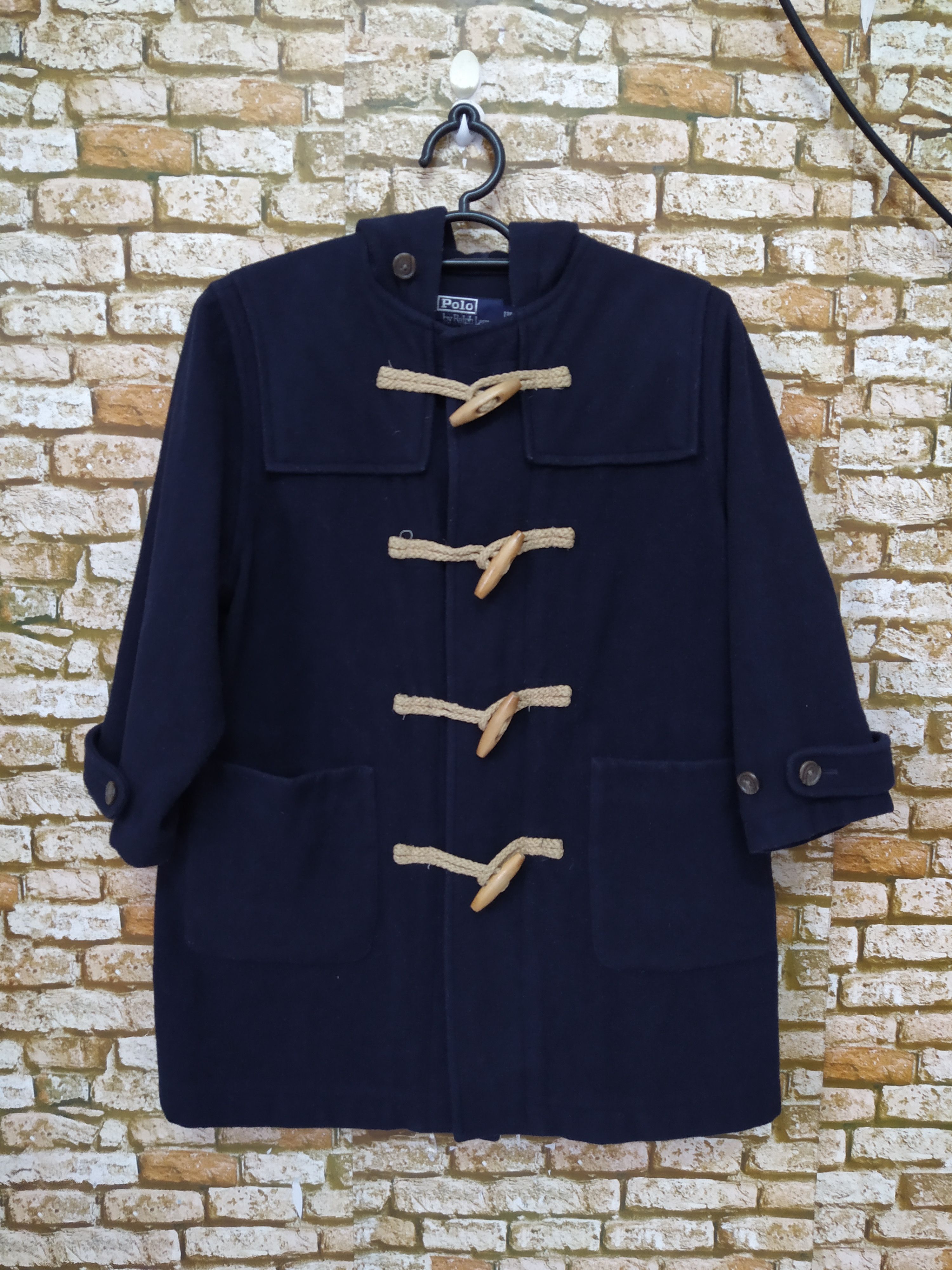 Polo Ralph Lauren 90s POLO RALPH LAUREN STADIUM JACKET 3 /4 SLEEVE (B574) Size US XS / EU 42 / 0 - 1 Thumbnail