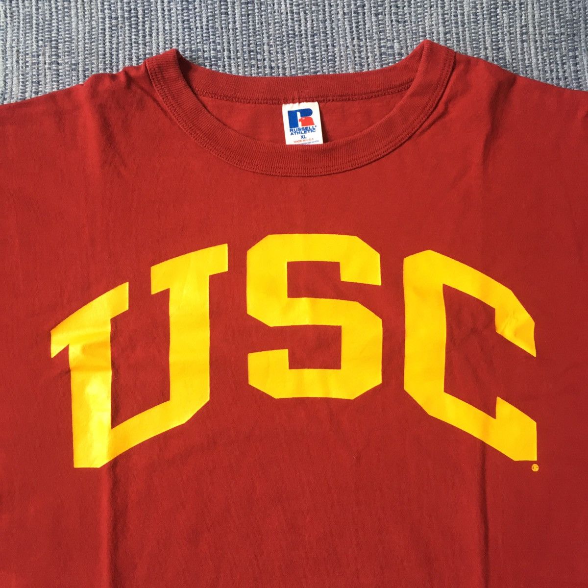 Vintage vintage usc tee Size US XL / EU 56 / 4 - 2 Thumbnail