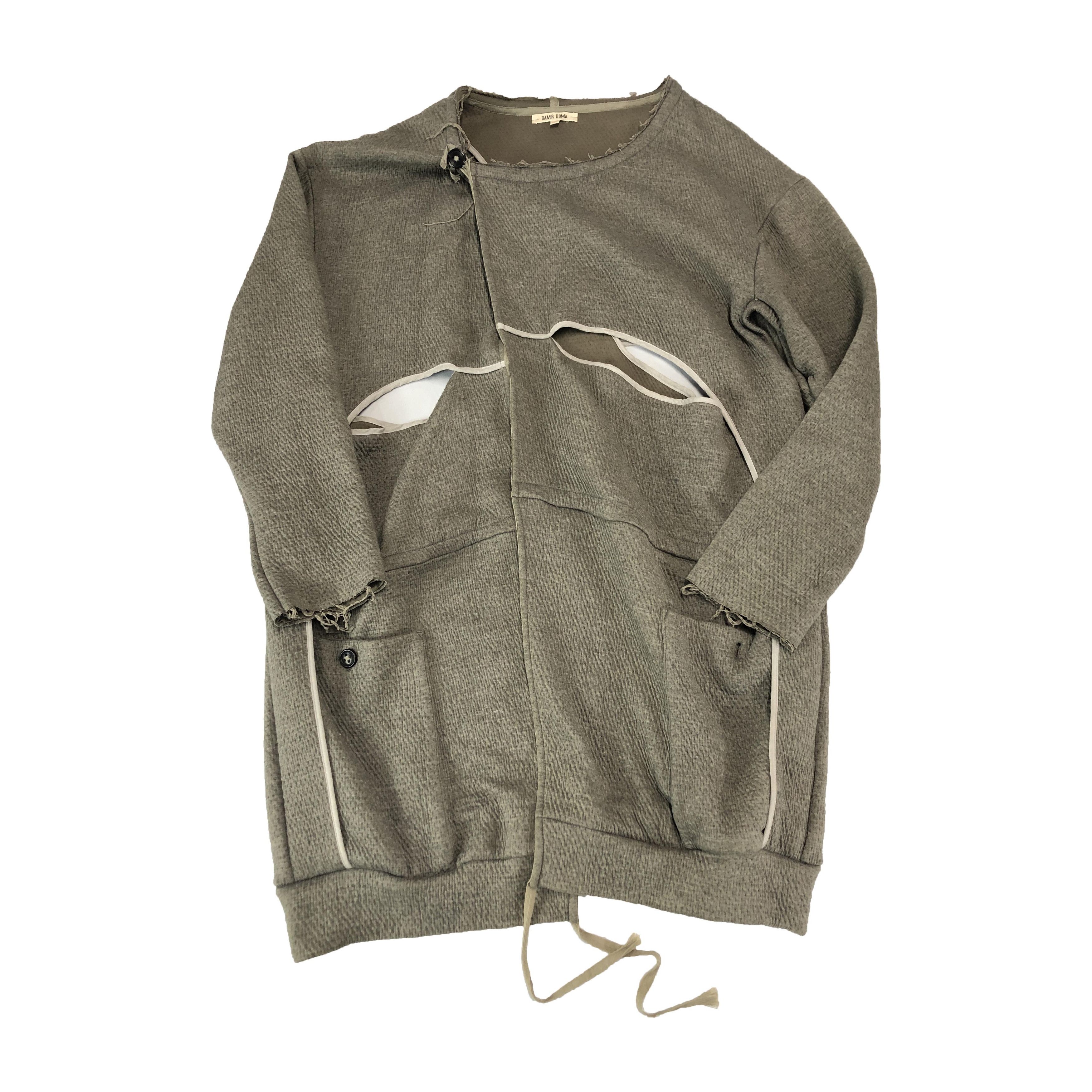 Damir Doma Dim Grey Cape | Grailed