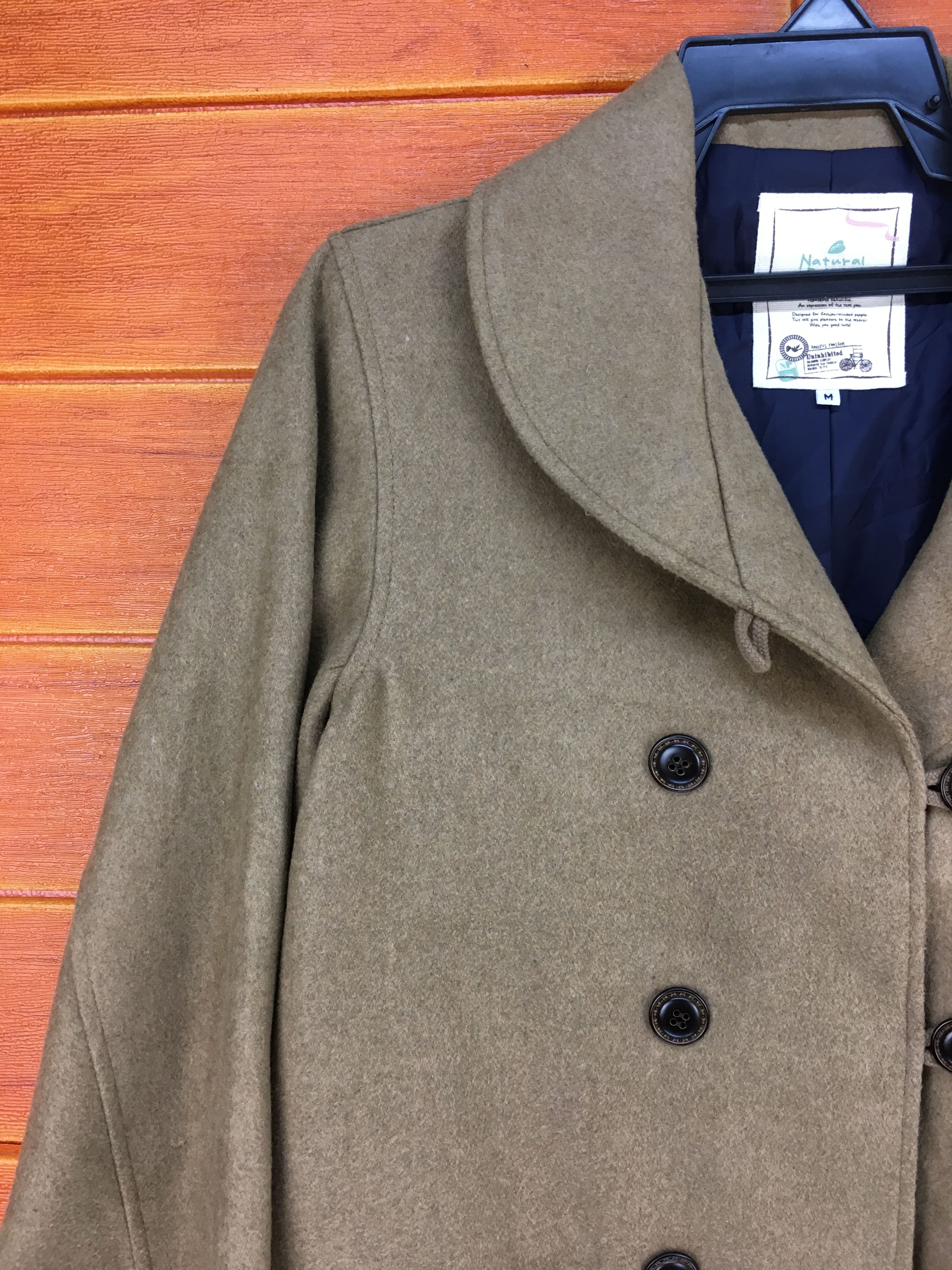 Harris Tweed HARRIS TWEED Women Double Breasted Jacket Size US M / EU 48-50 / 2 - 2 Thumbnail