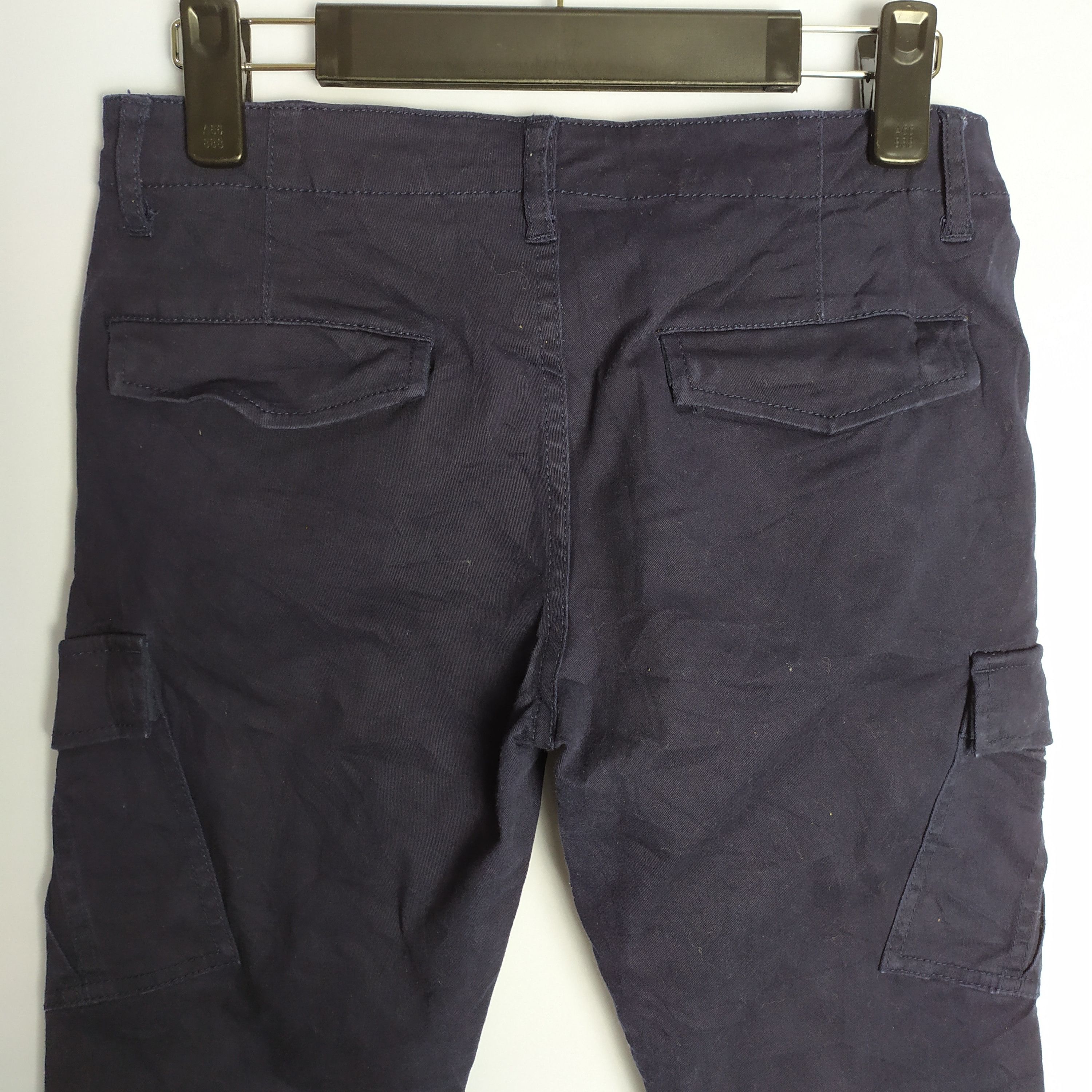 Global Work × Vintage Global work Dark blue Cargo Pants Size US 28 / EU 44 - 10 Thumbnail