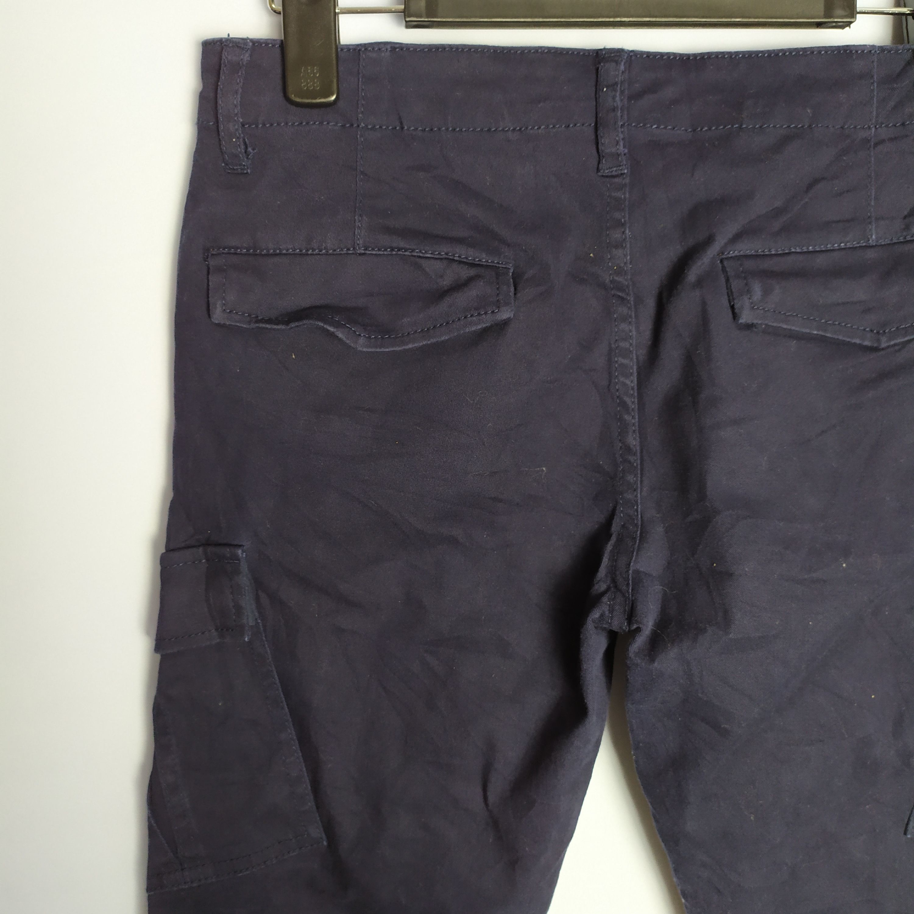 Global Work × Vintage Global work Dark blue Cargo Pants Size US 28 / EU 44 - 12 Thumbnail