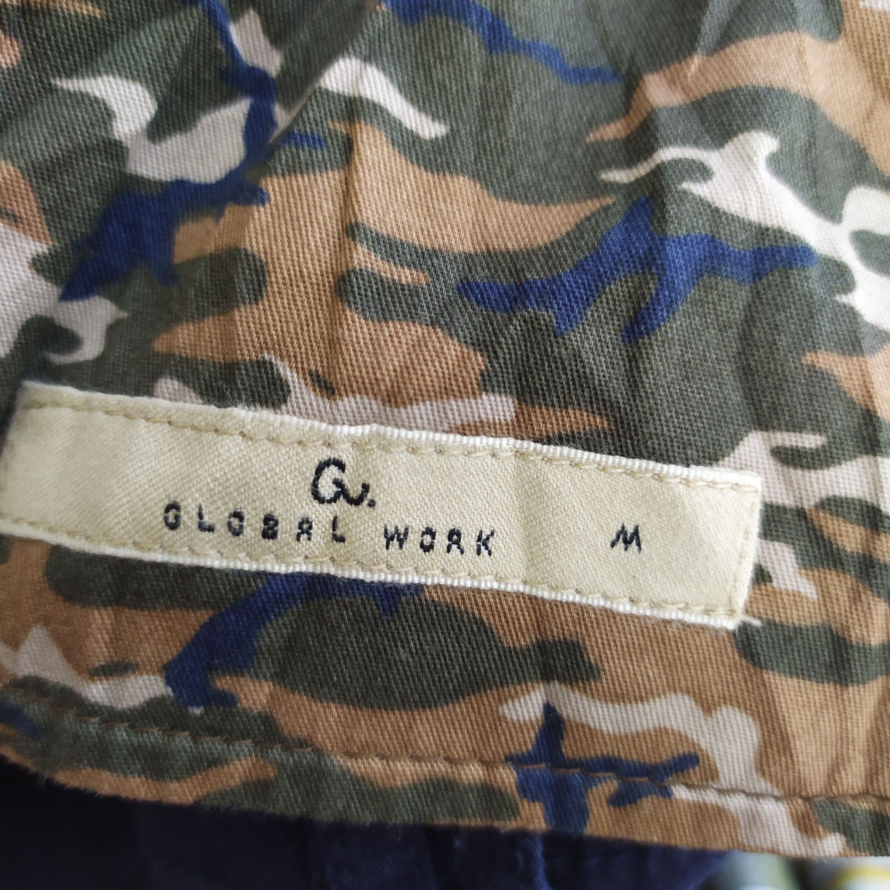 Global Work × Vintage Global work Dark blue Cargo Pants Size US 28 / EU 44 - 14 Thumbnail