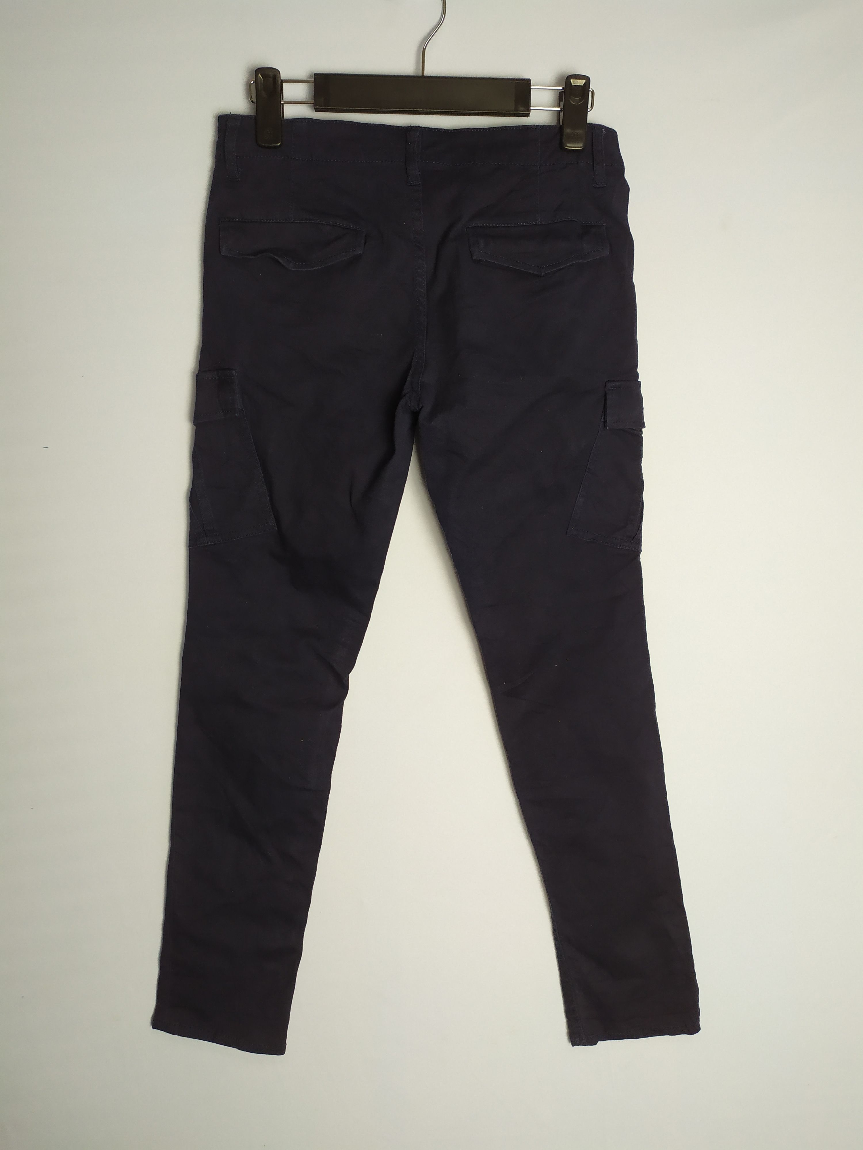 Global Work × Vintage Global work Dark blue Cargo Pants Size US 28 / EU 44 - 9 Thumbnail