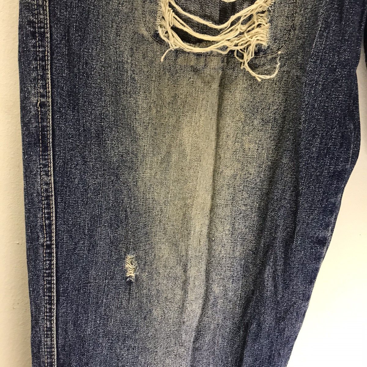 Vintage Vintage Top Town Tribal Dragon Denim Baggy Jeans Size US 32 / EU 48 - 8 Thumbnail