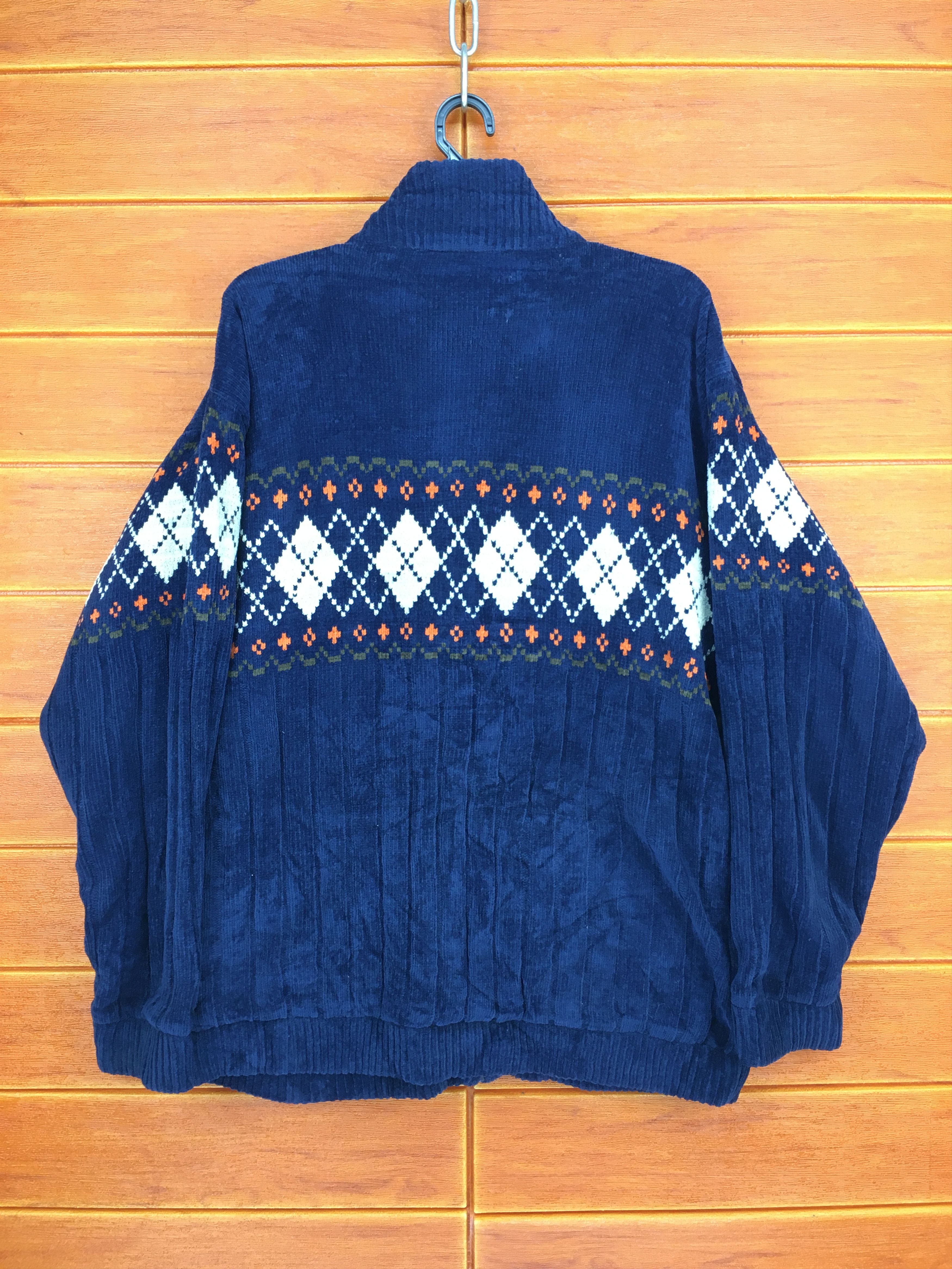 Maui and Sons Vintage MAUI & SONS Corduroy Native Zipper Jacket Nice Size US XL / EU 56 / 4 - 6 Thumbnail