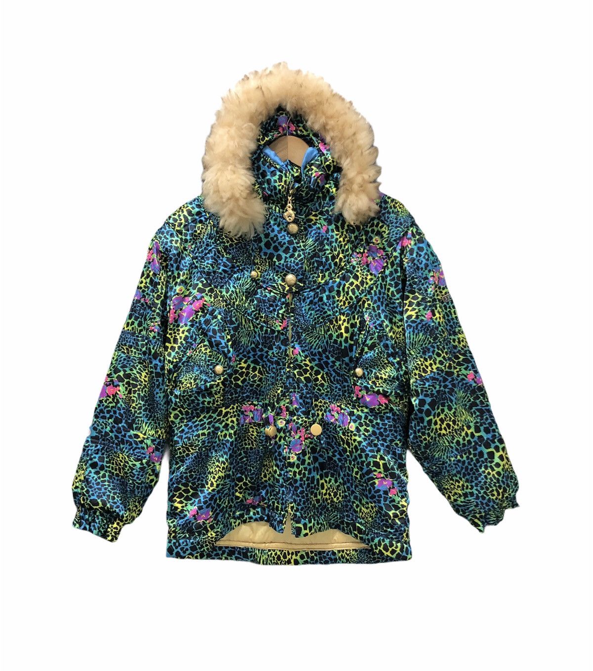 If Six Was Nine × Japanese Brand × Le Grande Bleu (L.G.B.) RARE🔥JAPANESE BRAND SLFIDE FISHTAIL WINTER SKI JACKET Size US S / EU 44-46 / 1 - 3 Thumbnail