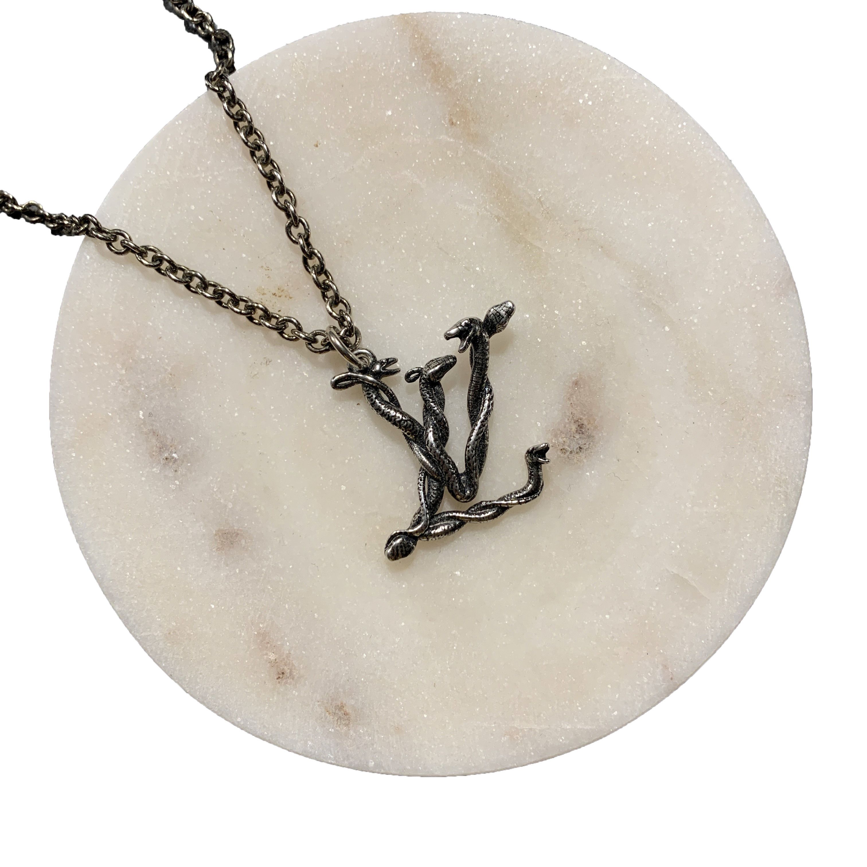 Louis Vuitton Louis Vuitton Snake Pendant Necklace Grailed