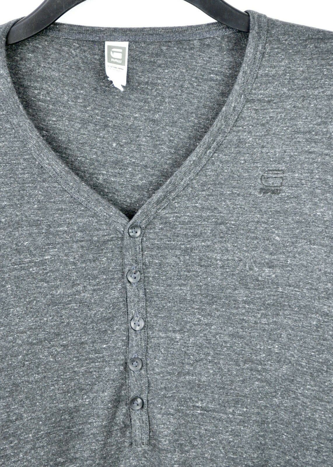 G-Star G-STAR RAW Dider Regular Granddad Cotton Sweater Shirt L Size US L / EU 52-54 / 3 - 2 Thumbnail
