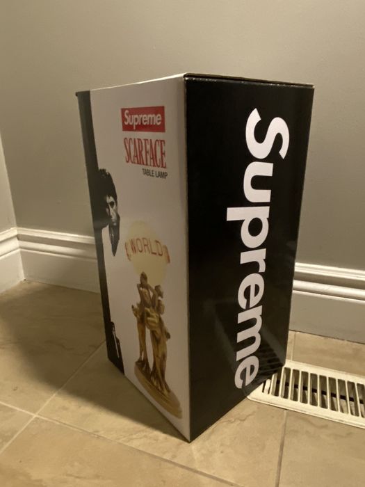 Supreme Scarface the World Is Yours Lamp | Grailed