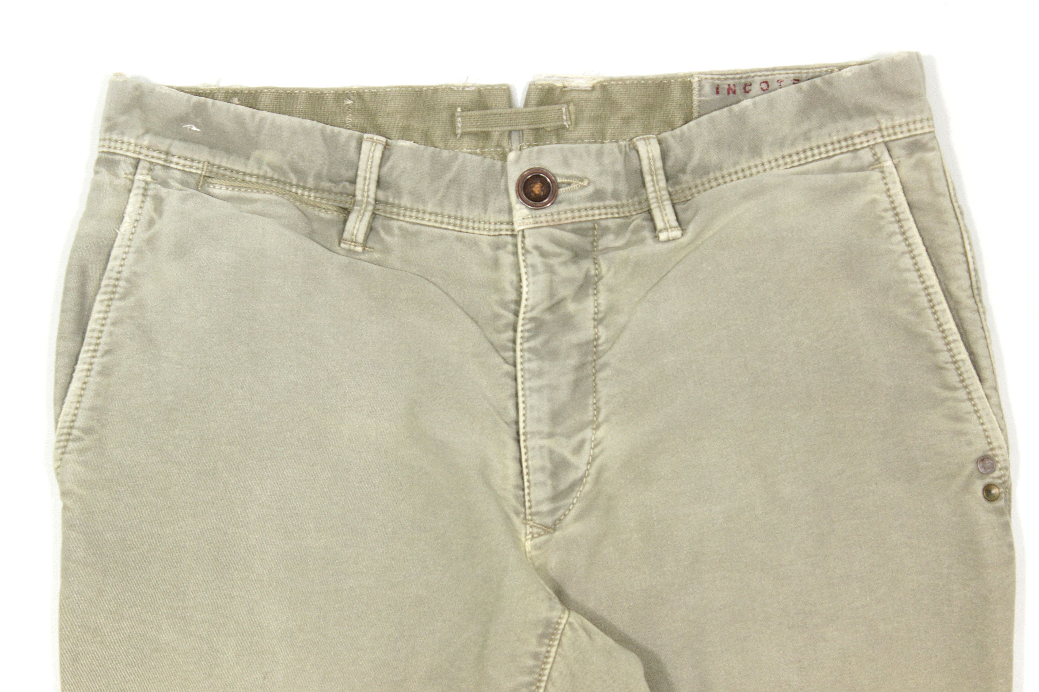 Incotex Red Label Garment Dyed Logo Pants Size US 32 / EU 48 - 3 Thumbnail