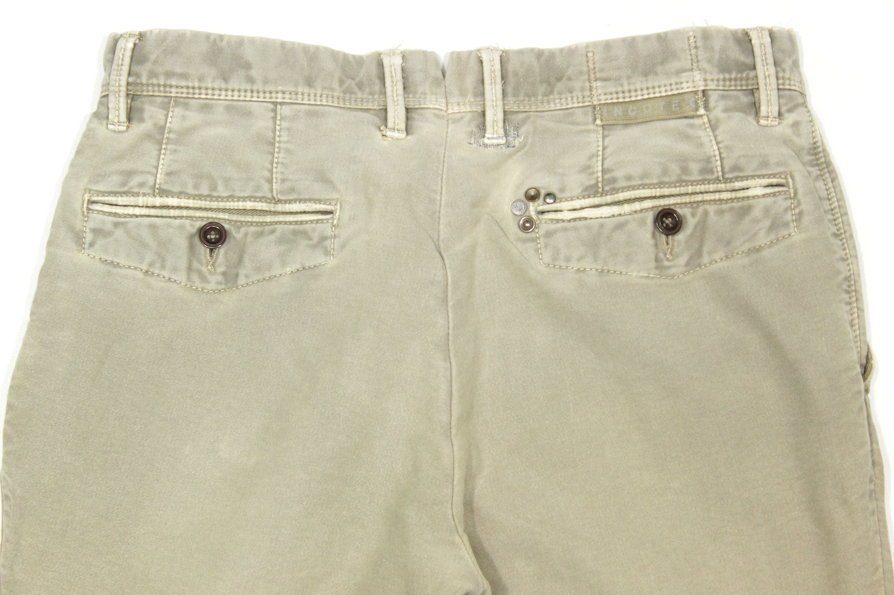 Incotex Red Label Garment Dyed Logo Pants Size US 32 / EU 48 - 4 Thumbnail