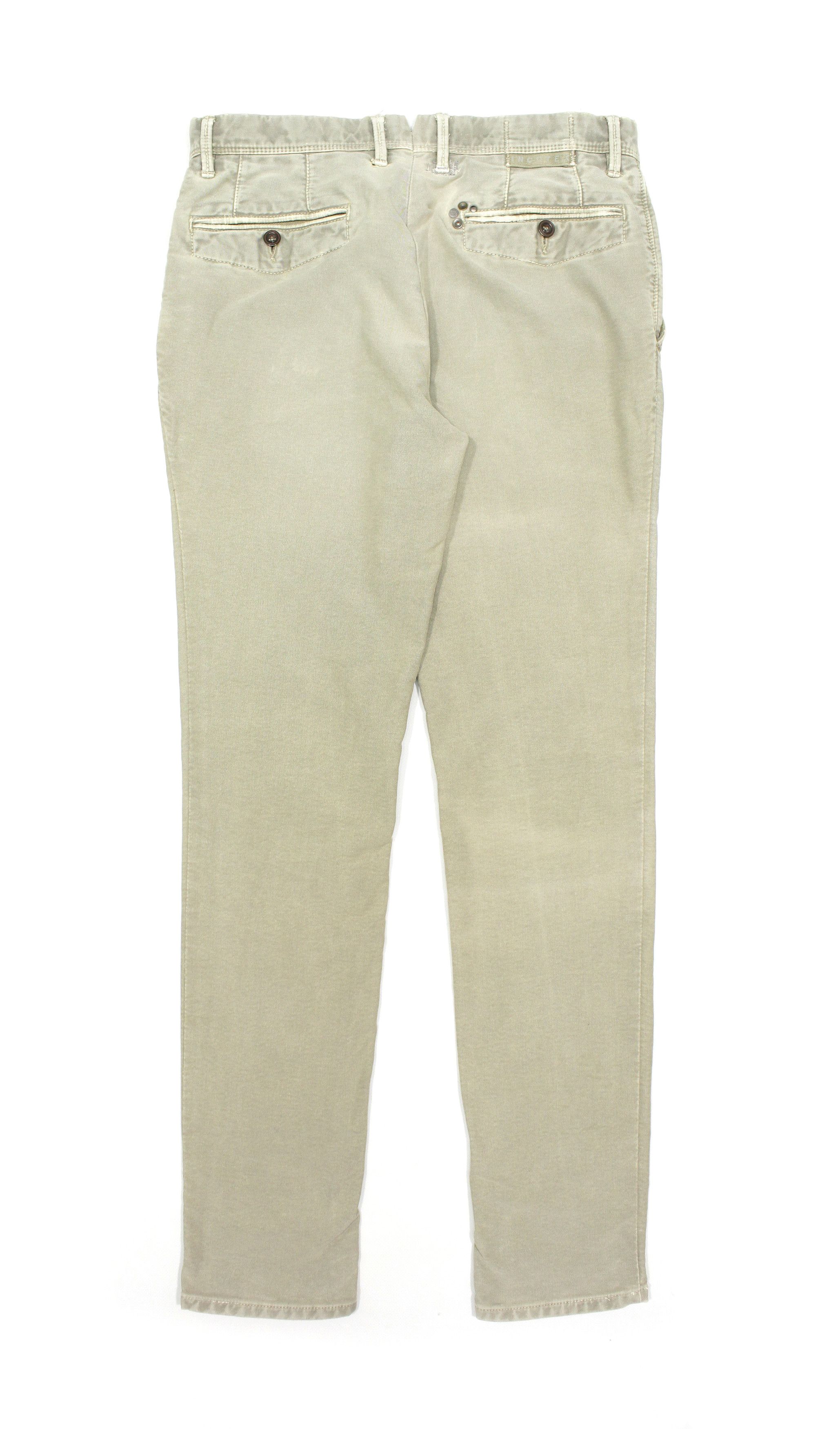 Incotex Red Label Garment Dyed Logo Pants Size US 32 / EU 48 - 2 Thumbnail